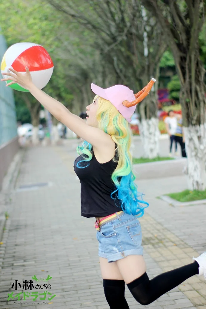 【小林家的龙女仆】露科亚COS写真