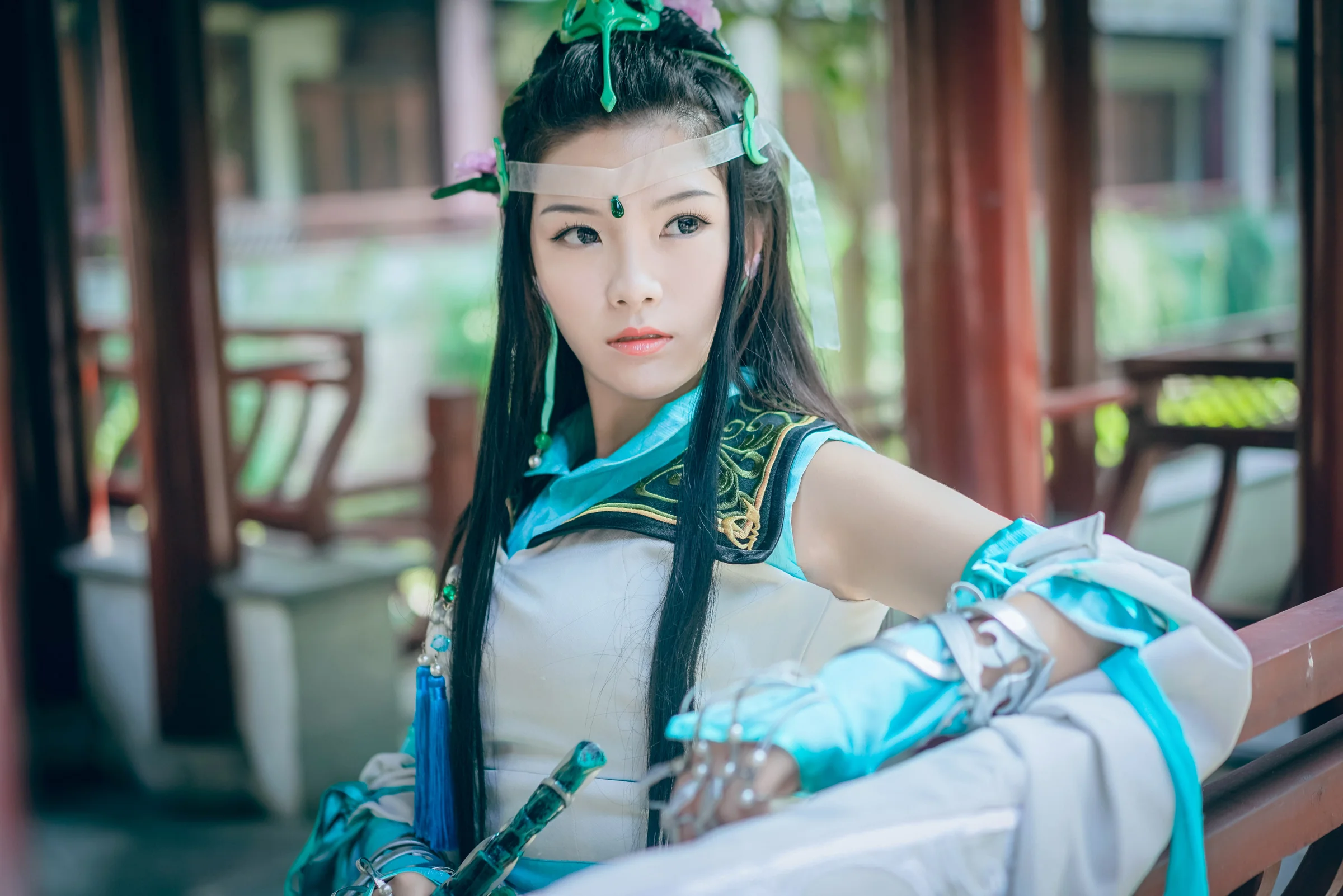 剑网三 长歌门琴娘COS写真