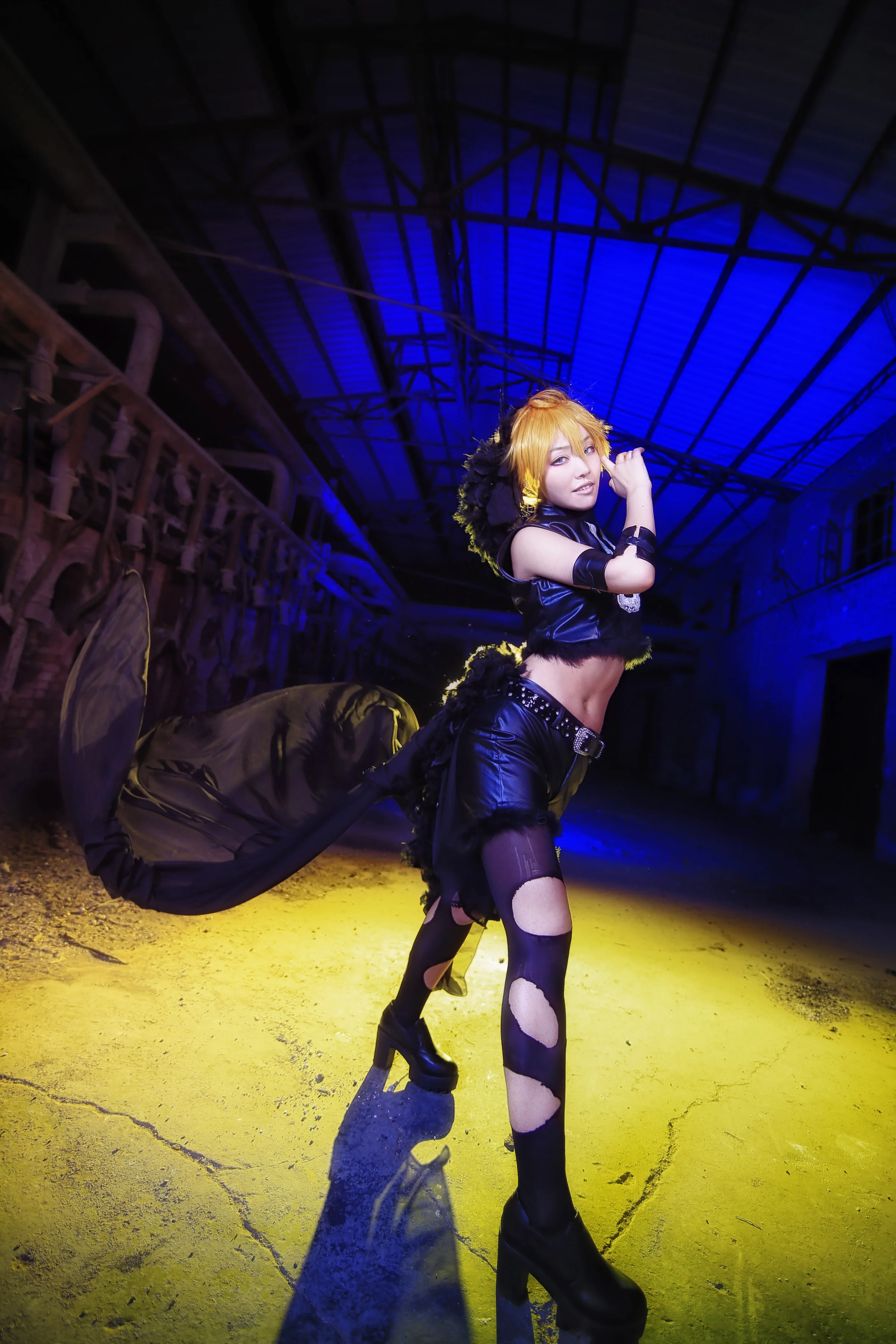 VOCALOID镜音连COS写真