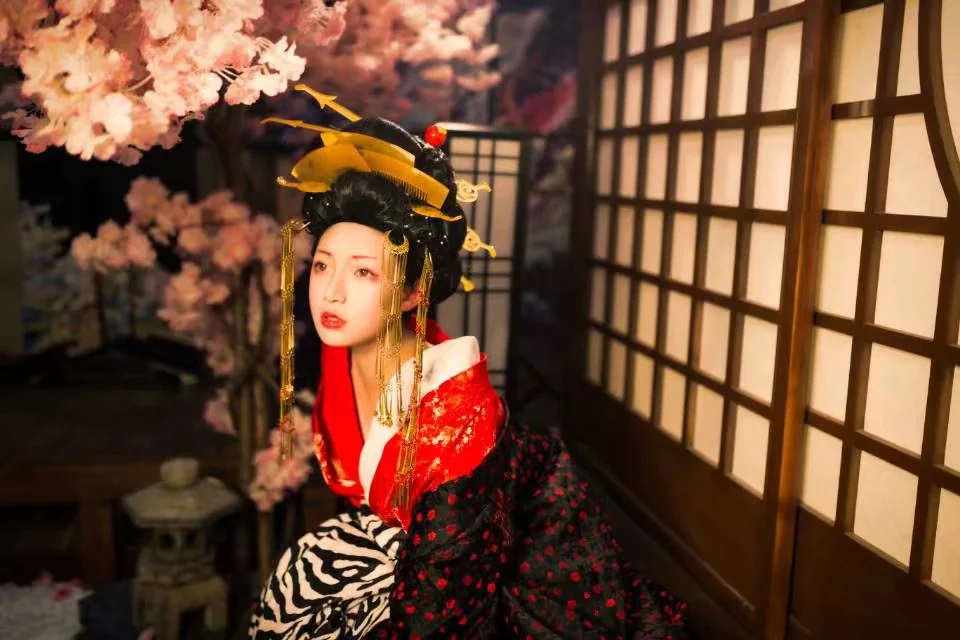 恶女花魁 日暮COS写真