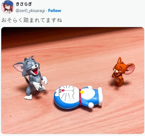 日本百元店“纸片哆啦A梦”走红：扁平造型引吐槽｜高清图片集