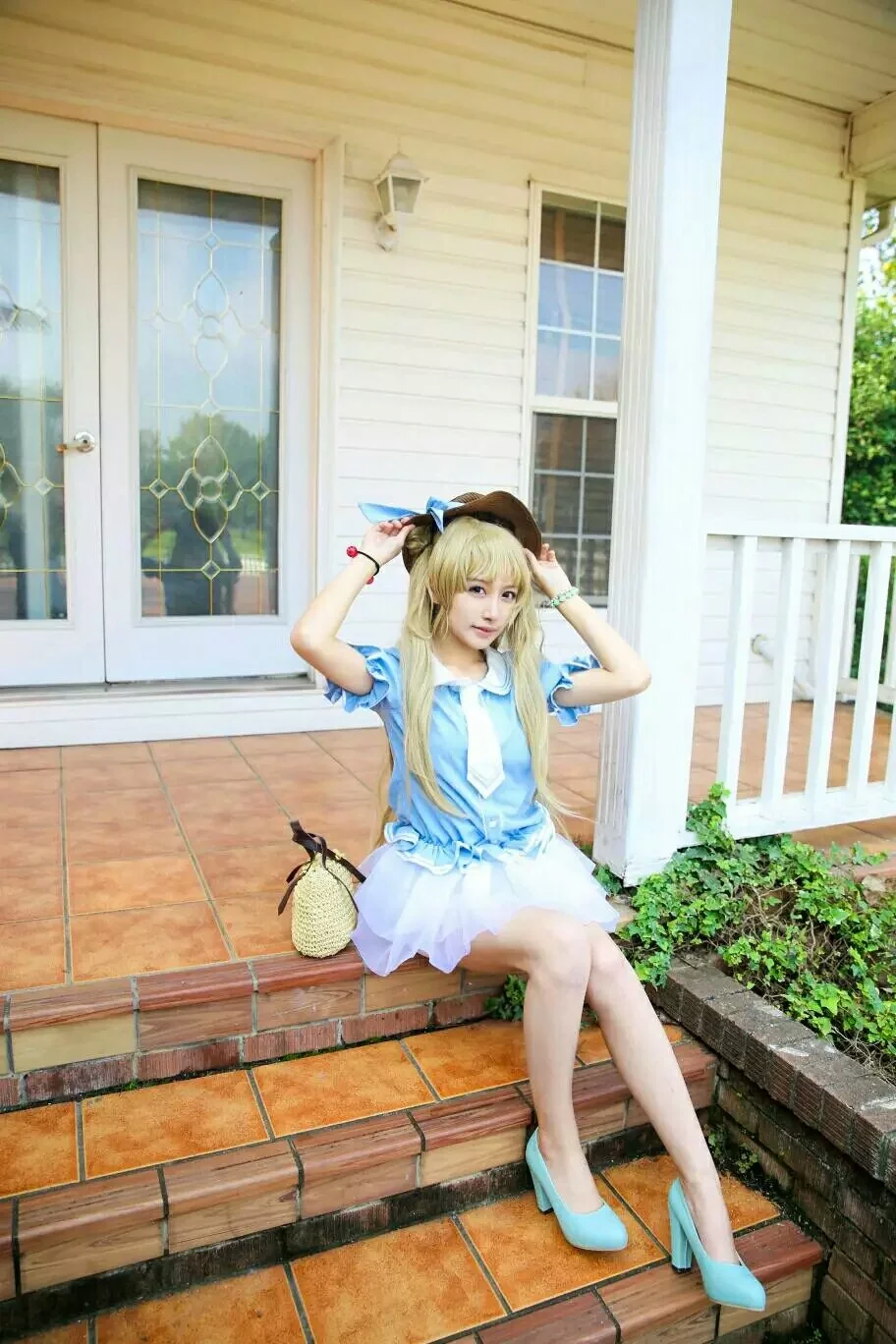 南小鸟人鱼未觉醒COS写真假装夏日的秋游