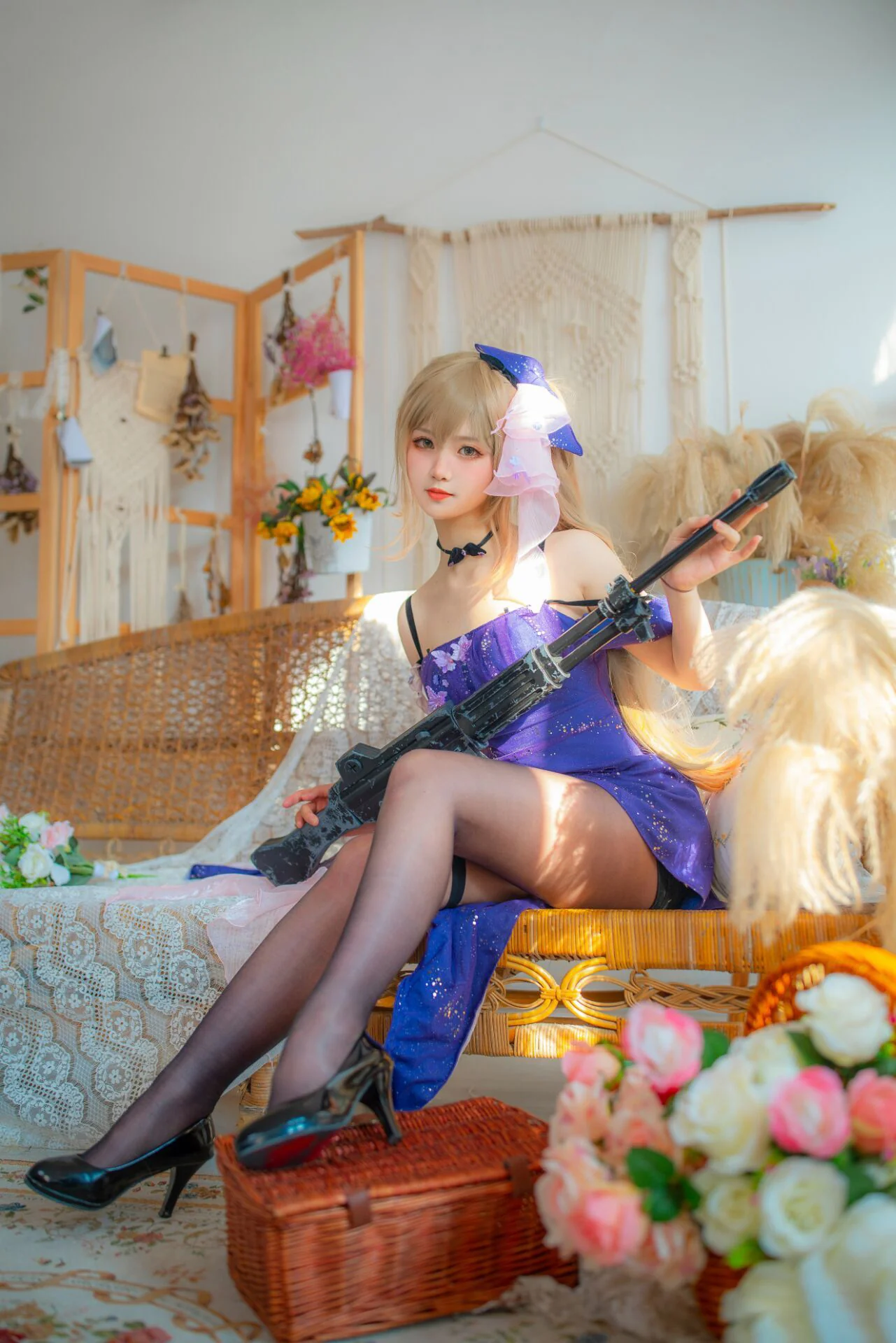 少女前线 k2黎明之前COS写真