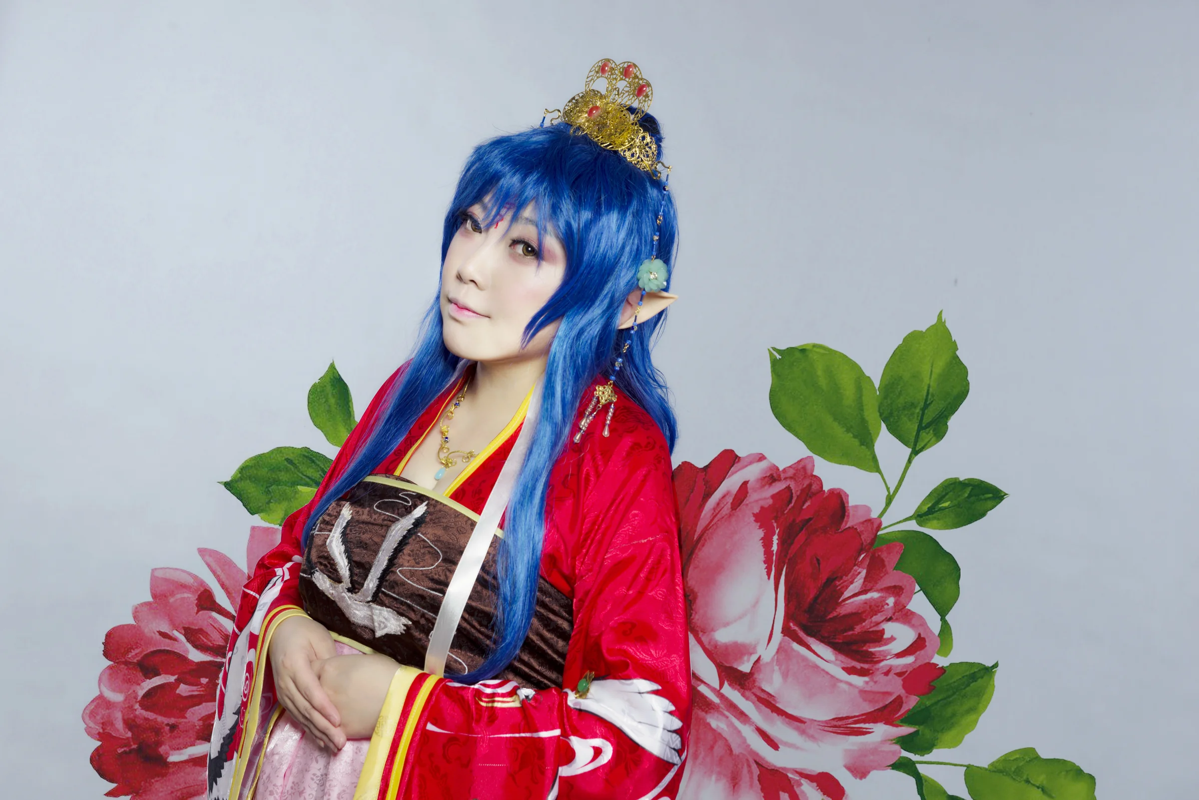 家有鬼妻 李小茜前世：五殿阎罗王COS写真