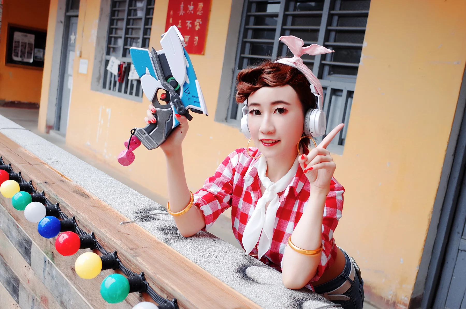 守望先锋·D.va COS写真 （周年庆皮肤：领航者）