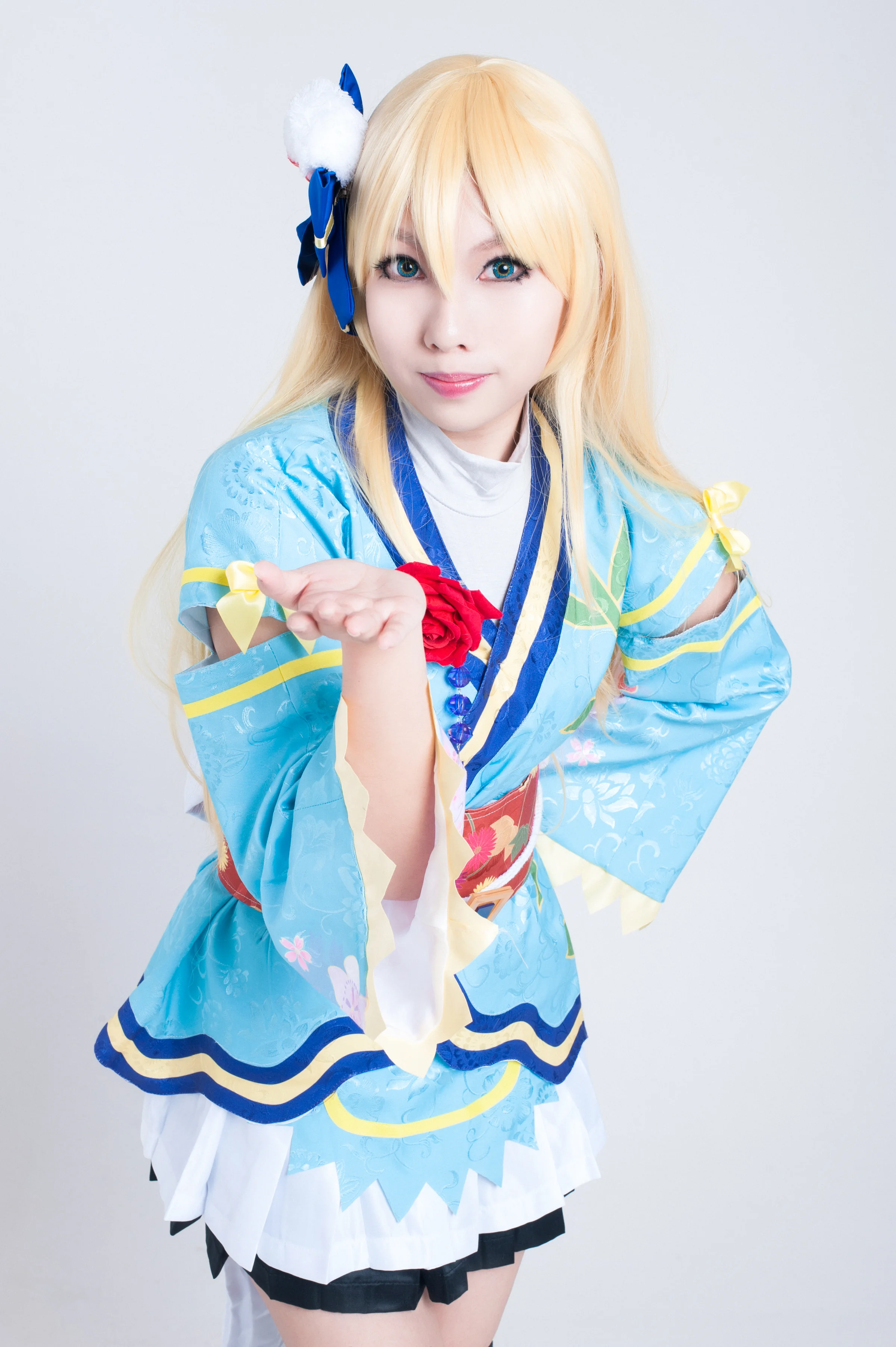 love live绚濑绘里aa打歌服和服COS写真
