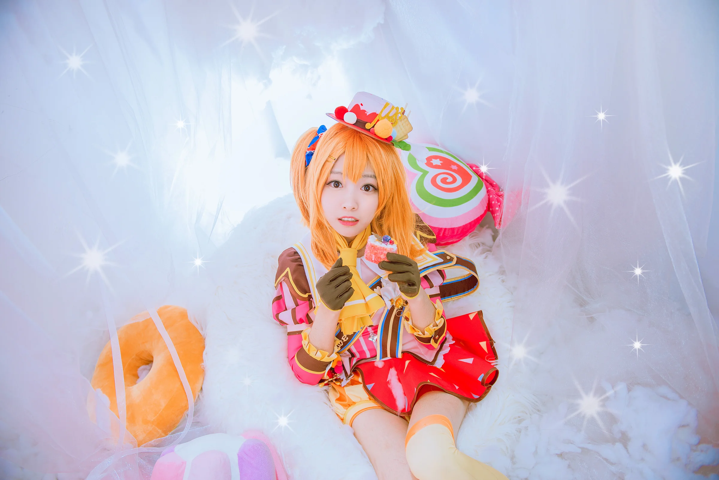LoveLive！高坂穗乃果冰淇淋觉醒COS写真