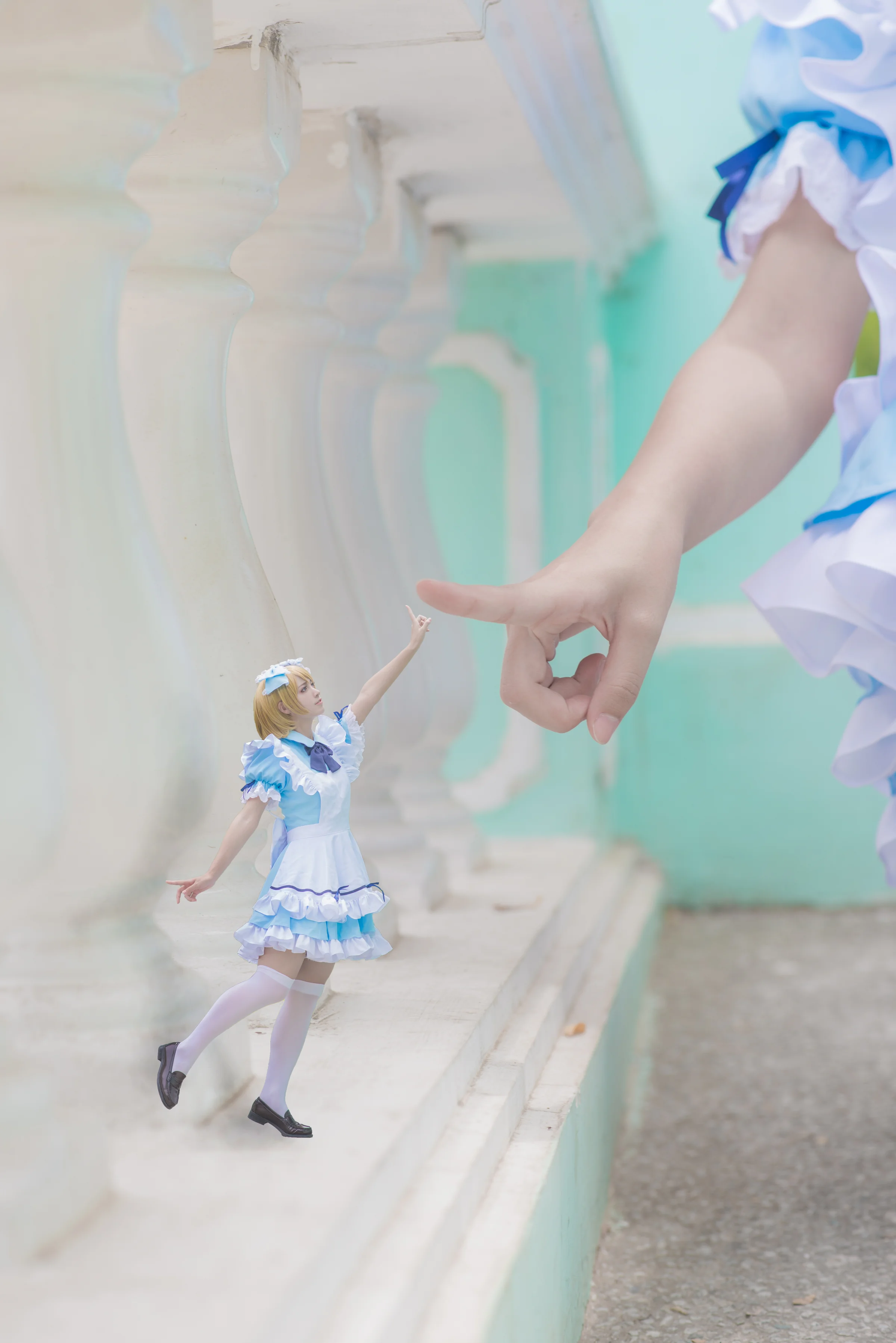 lovelive！花阳爱丽丝同人COS写真
