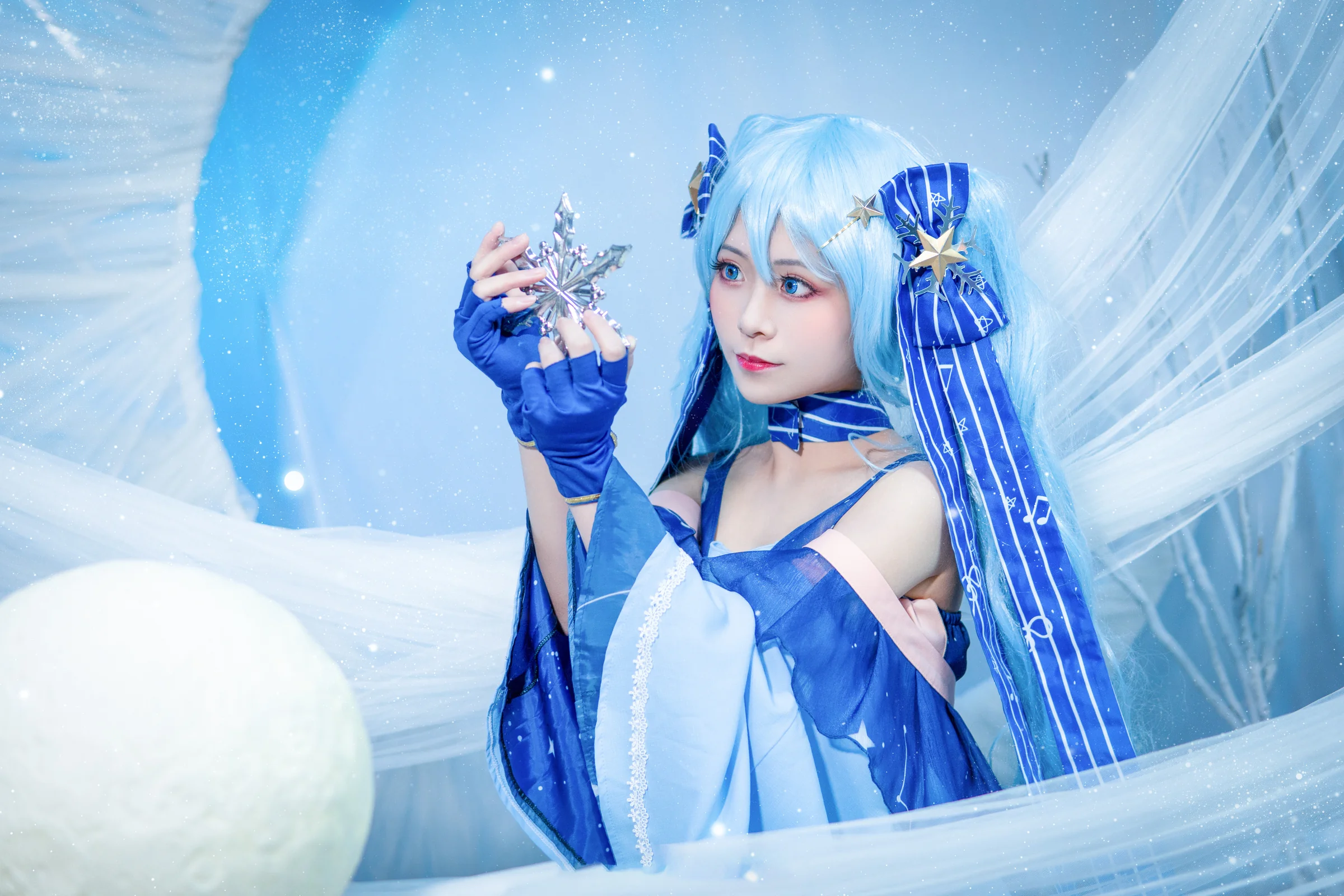雪初音COS写真