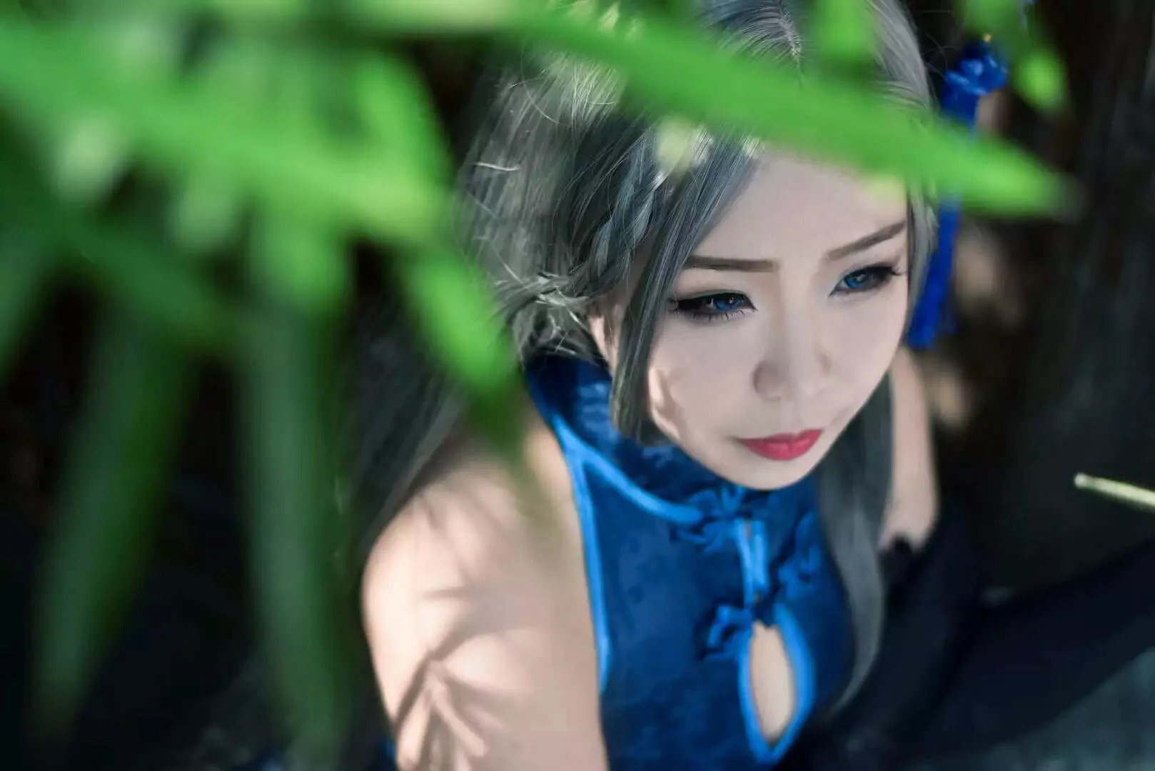 剑三唐门同人旗袍 炮姐COS写真