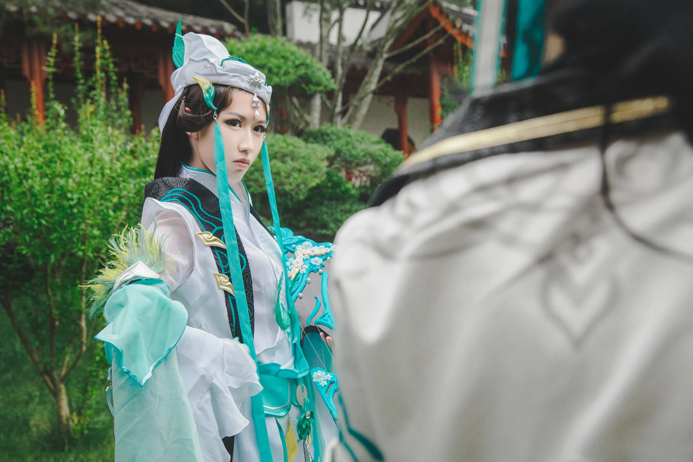 剑网三长歌门琴娘COS写真