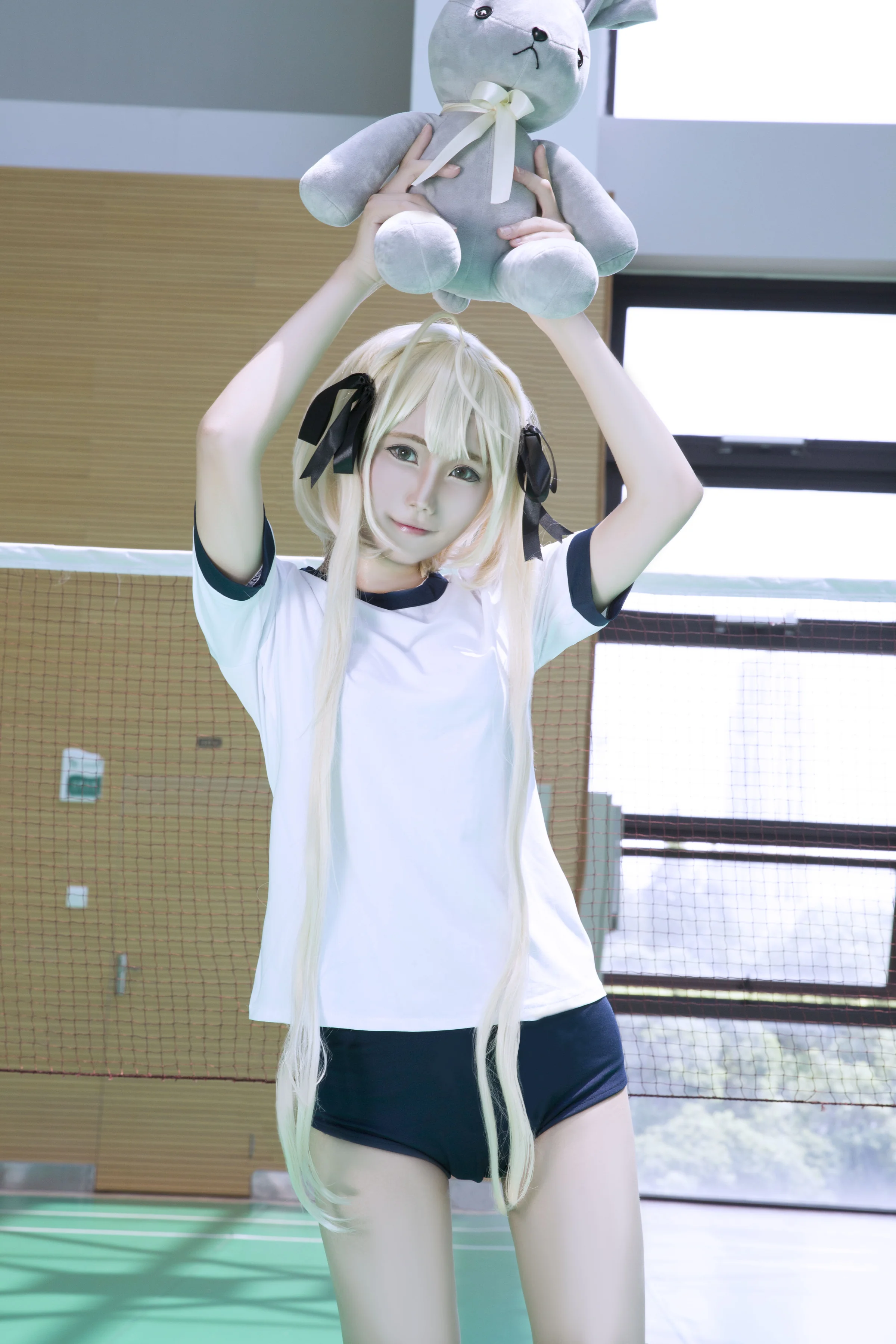 缘之空 穹妹 体操服 COS写真