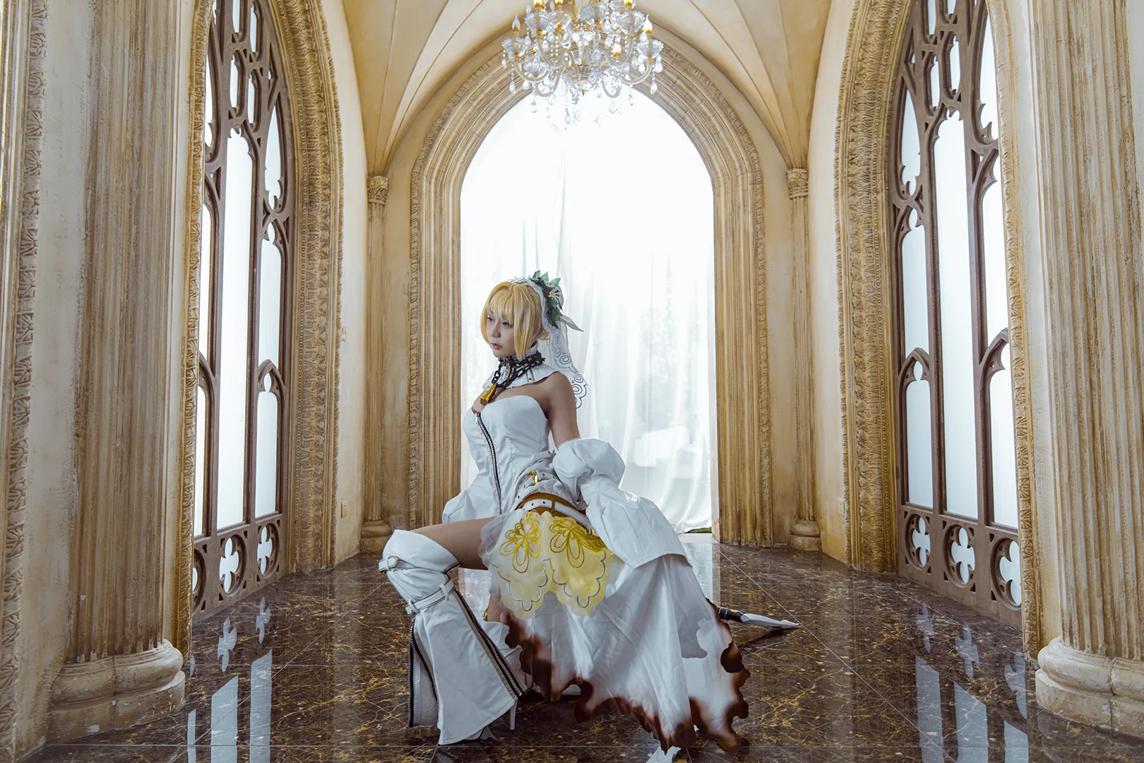 fate/grand order尼禄COS写真