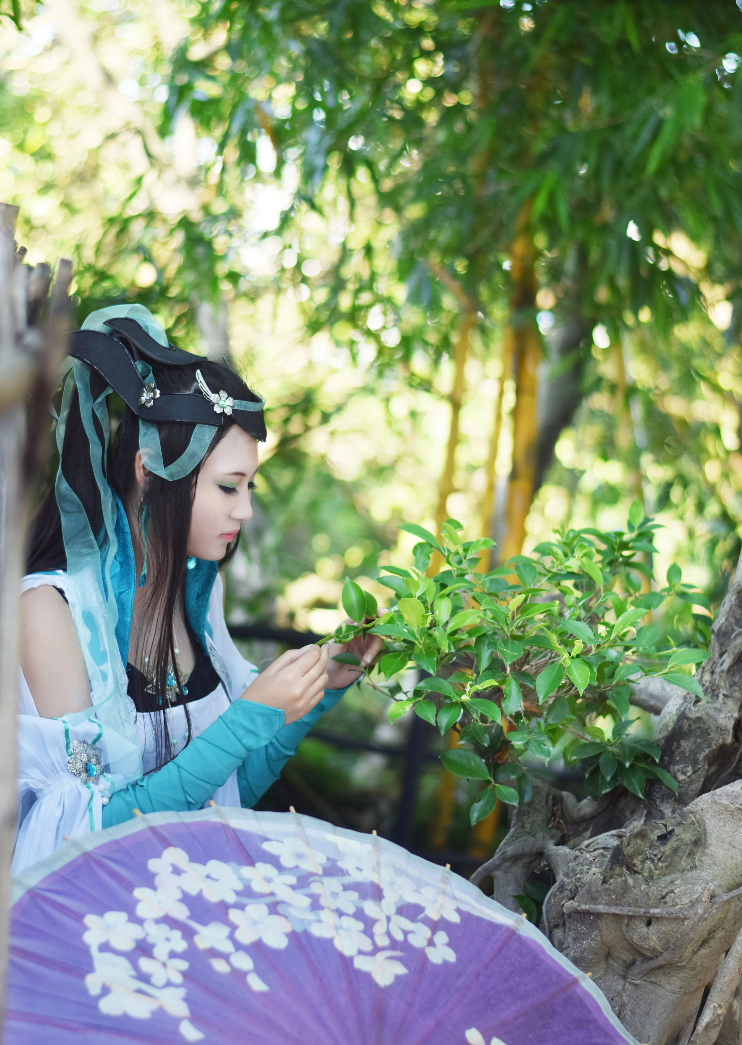 剑侠情缘三 儒风琴娘COS写真