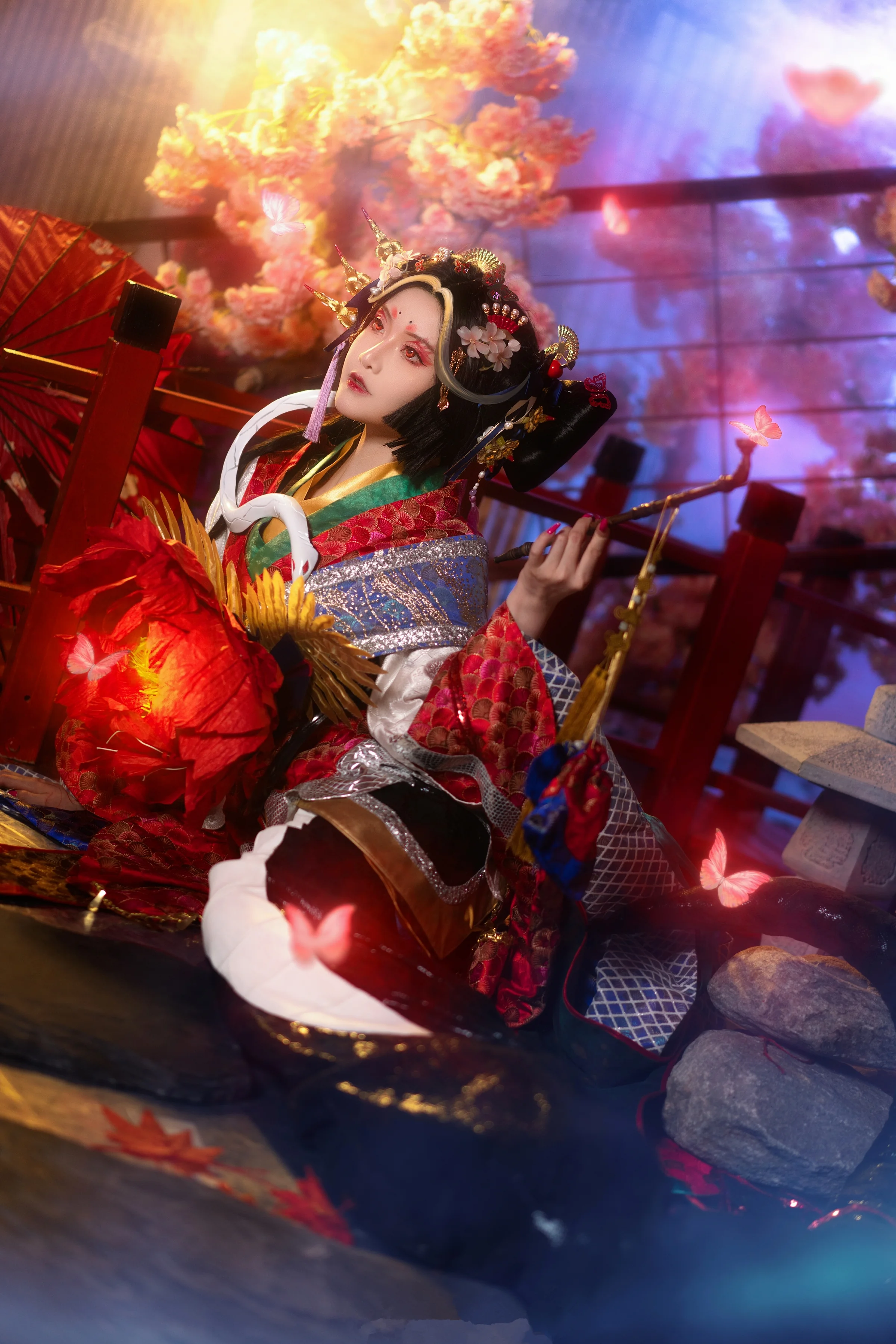 阴阳师清姬化烟COS写真