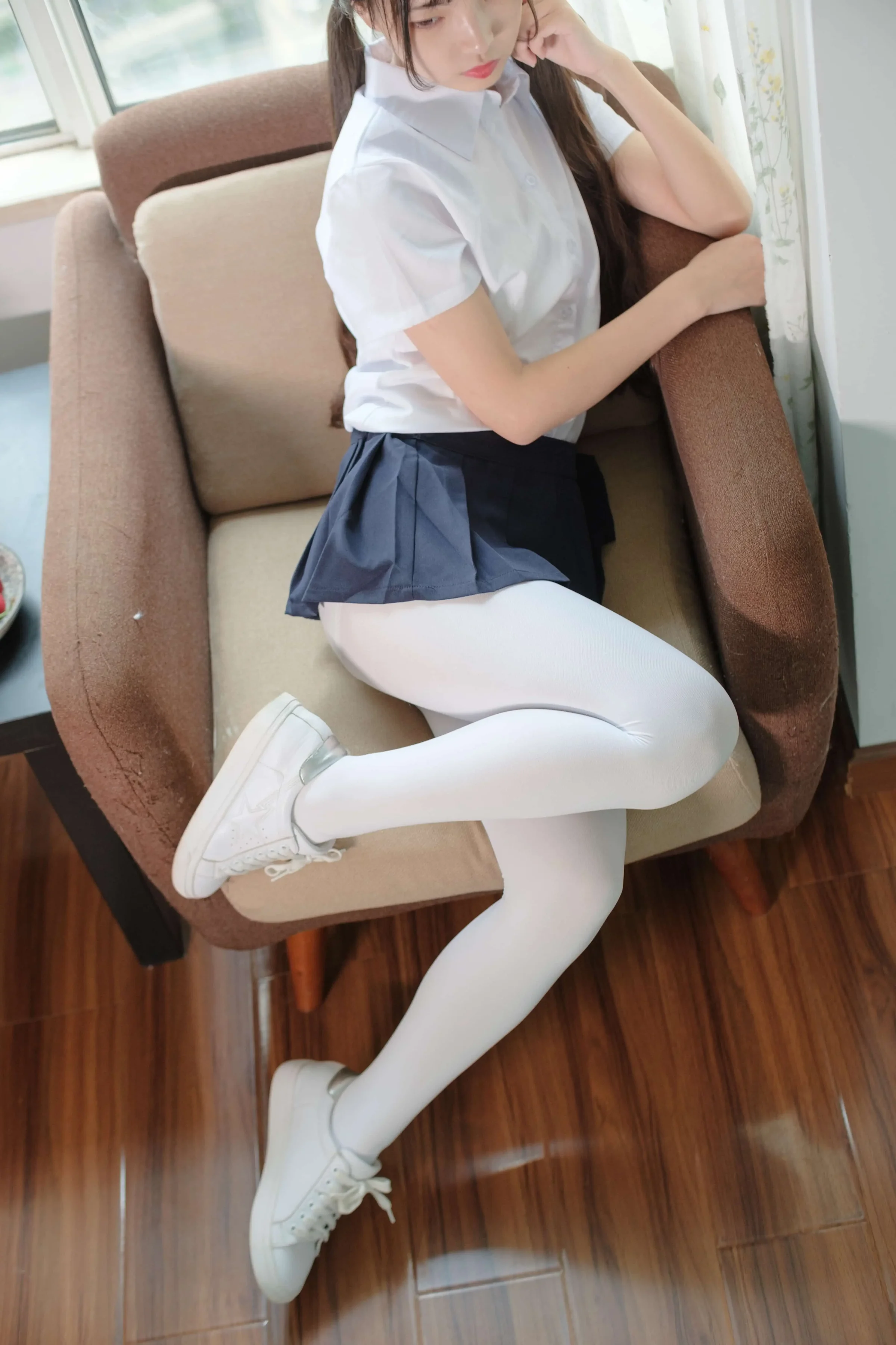 [森萝财团]萝莉丝足写真 X-034 JK白丝清纯小妹[内含视频]