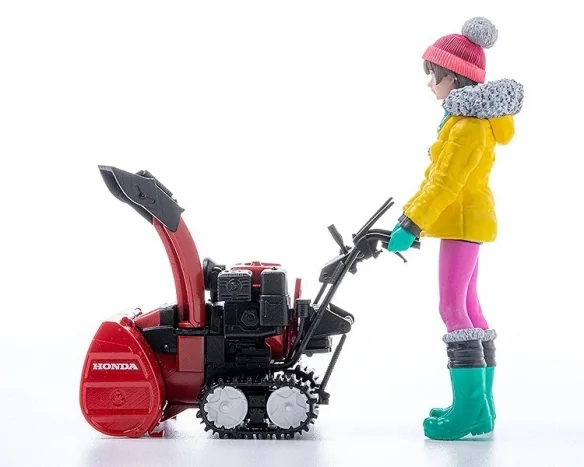 《Shunya绘制角色》PLAMAX MF-62 联手小型除雪机｜高清图片集