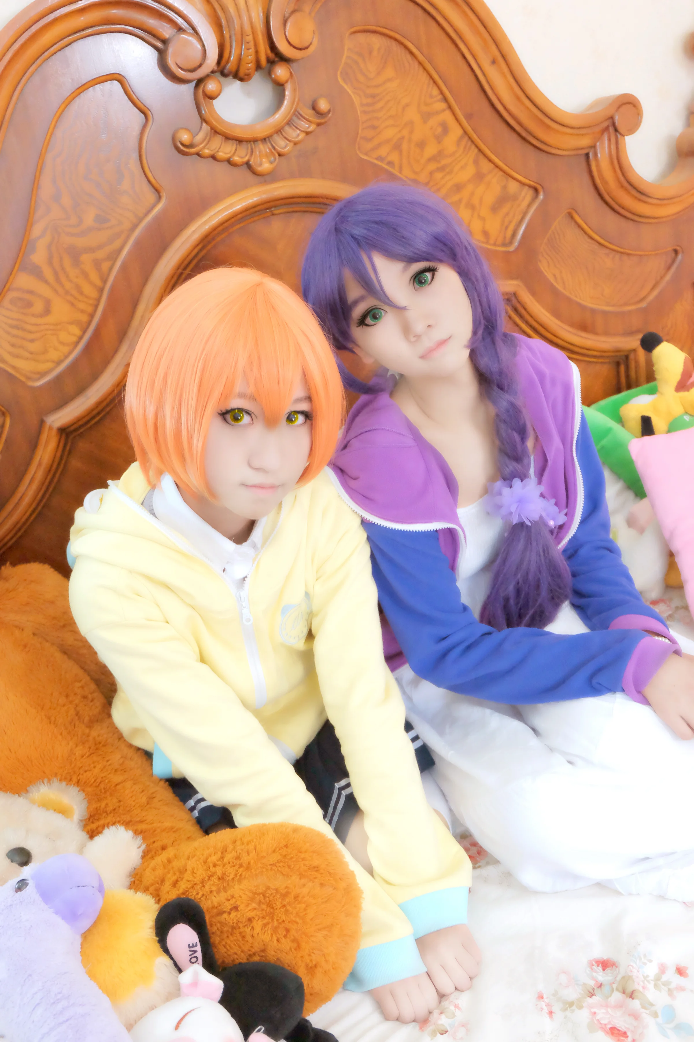 LoveLive！星空凛&东条希动物未觉醒COS写真