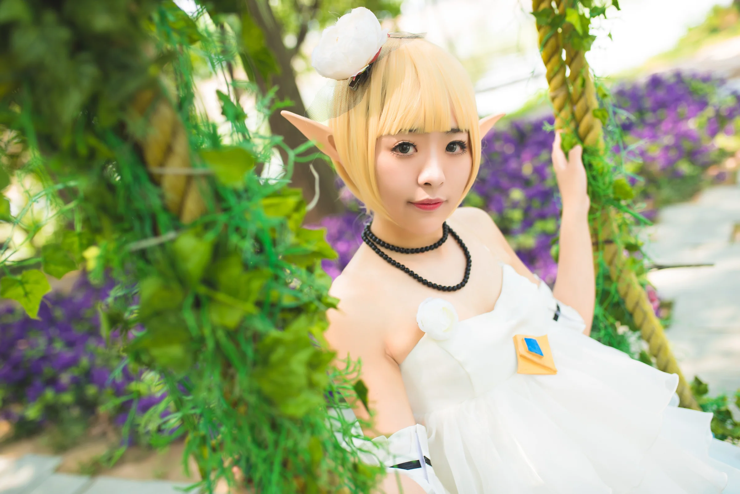 龙之谷弓手音乐套COS写真