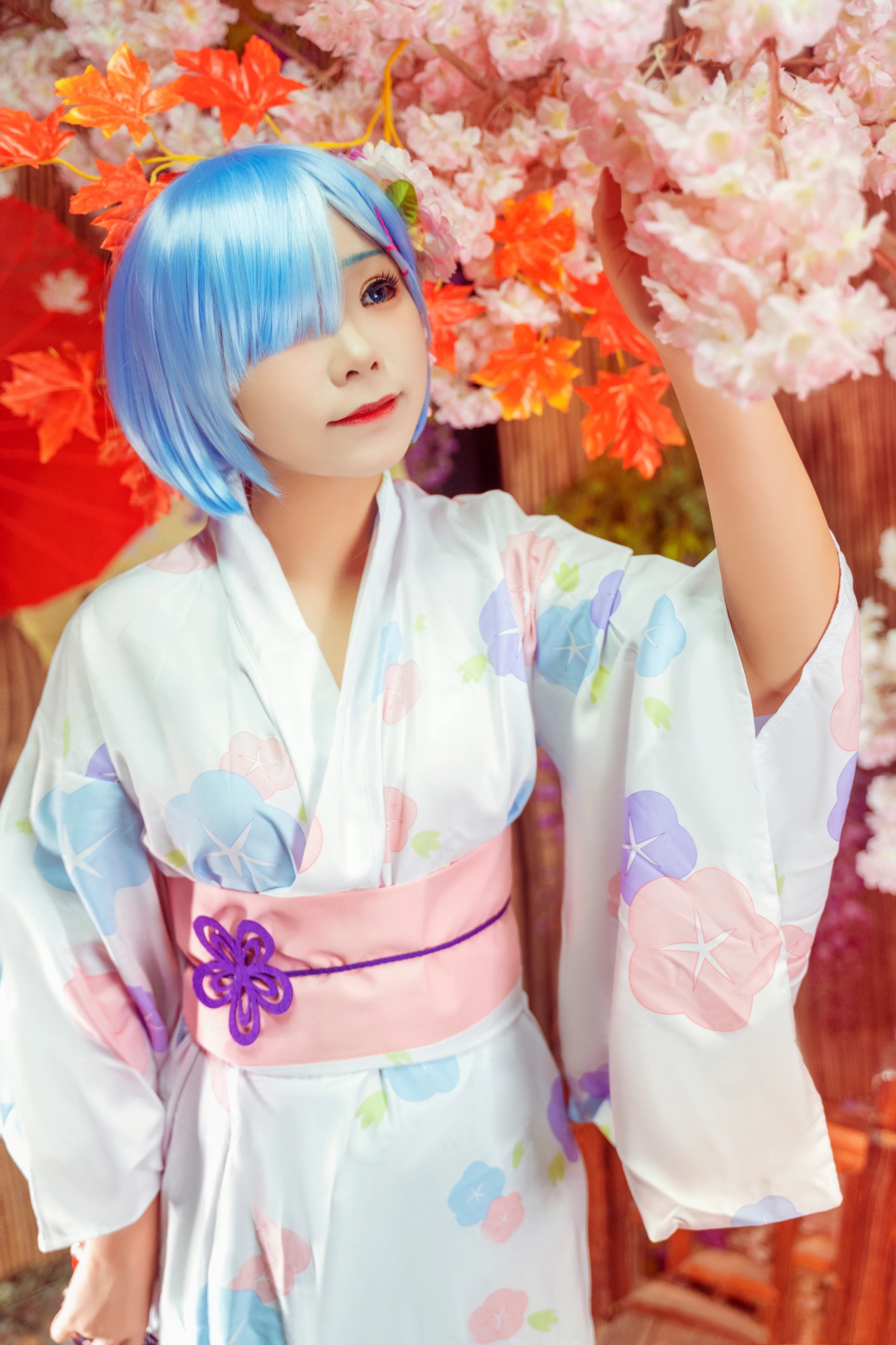 《从零开始的异世界》蕾姆浴衣COS写真