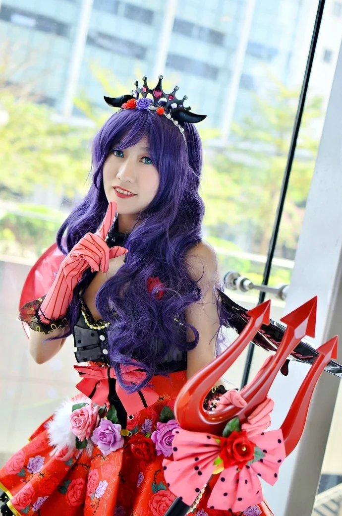 LoveLive！ 东条希 小恶魔觉醒ver COS写真