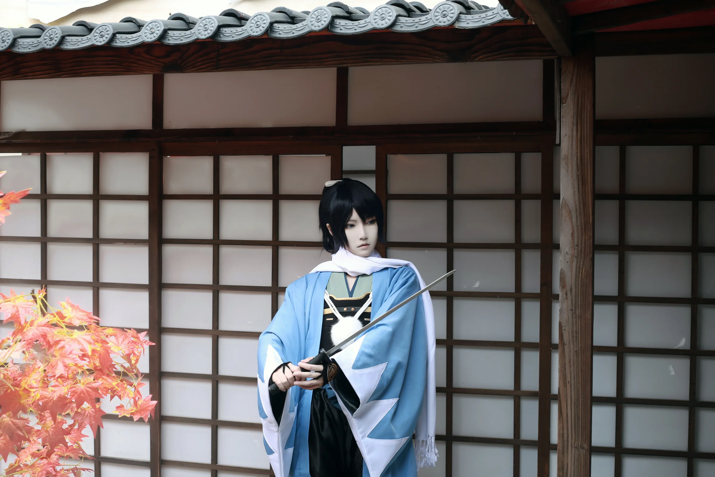 刀剑乱舞大和守安定COS写真