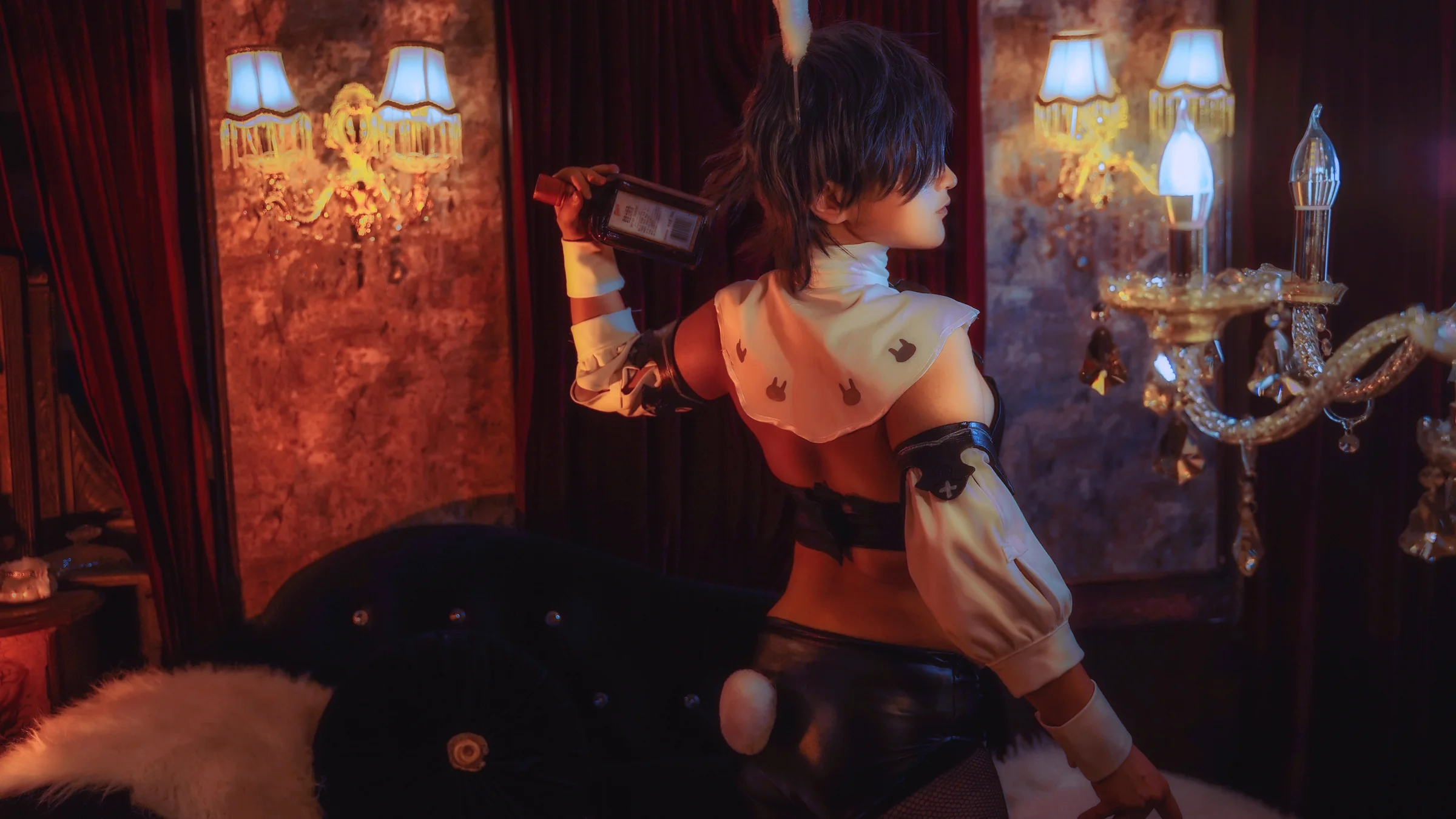 FF14/最终幻想14 兔男郎COS写真