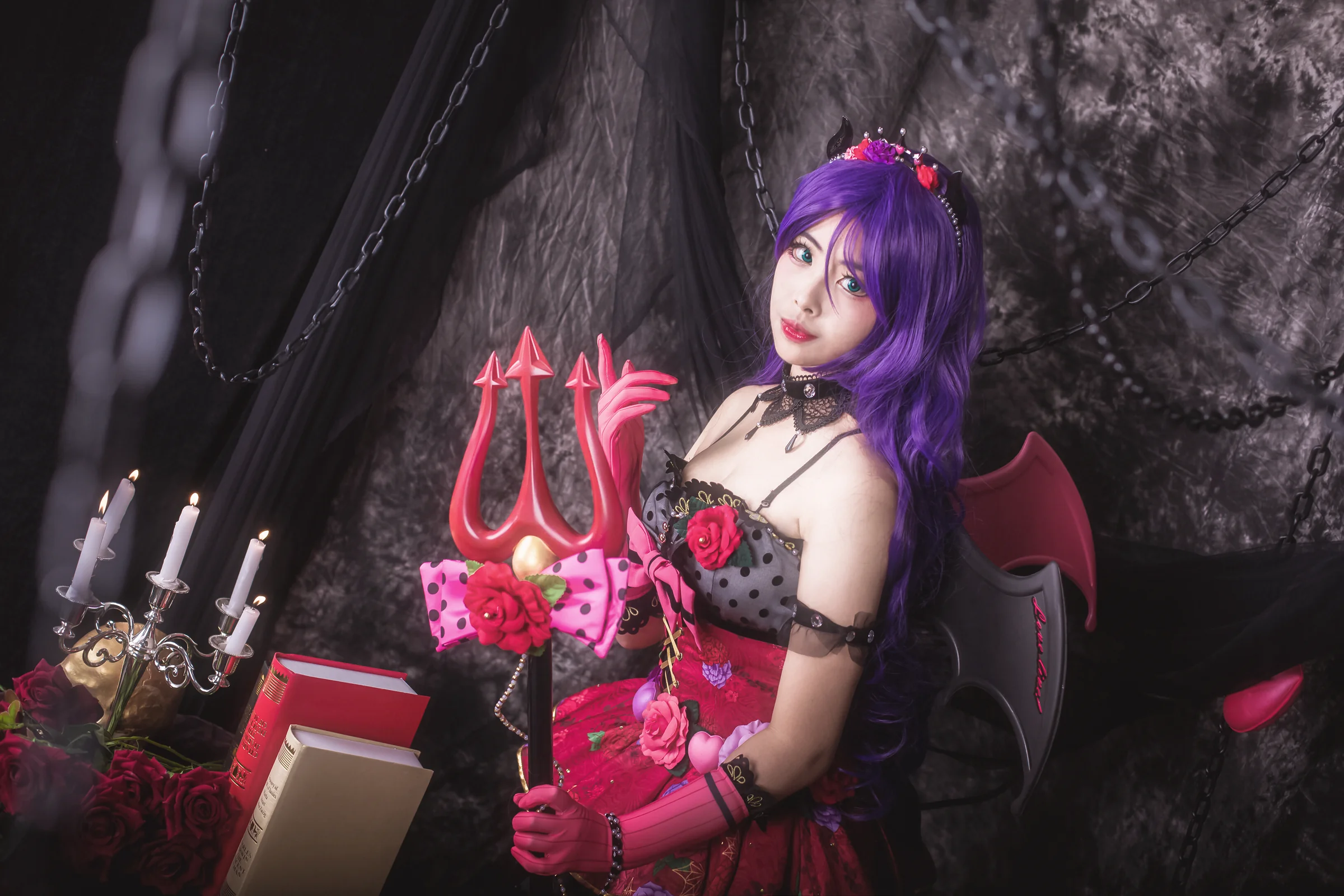 lovelive 恶魔觉醒ver.东条希COS写真