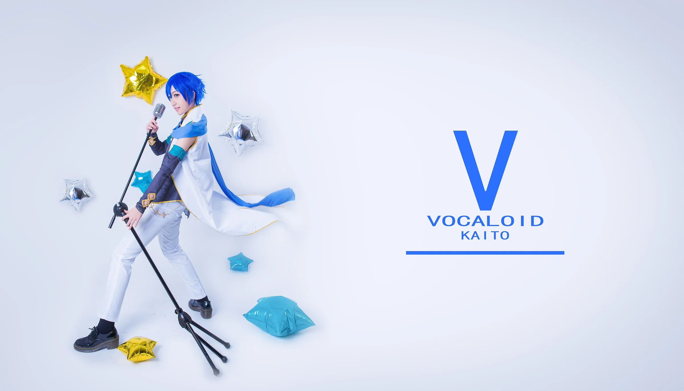 VOCALOID-KAITO-COS写真