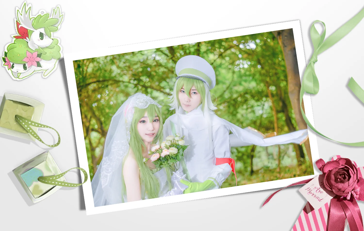 TYA事务所口袋妖怪草刺猬拟人COS写真