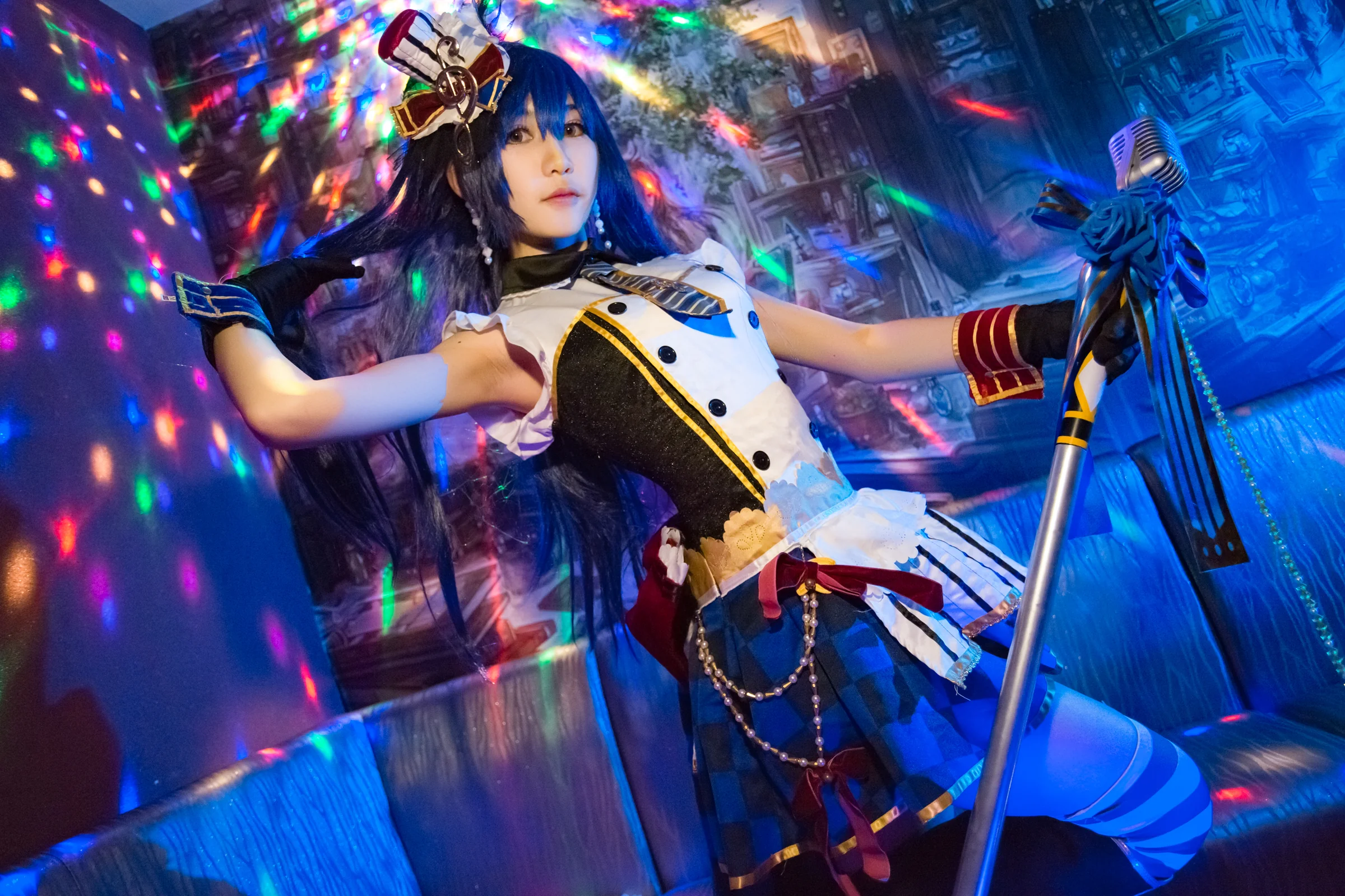 Love Live!园田海未COS写真，酷酷哒