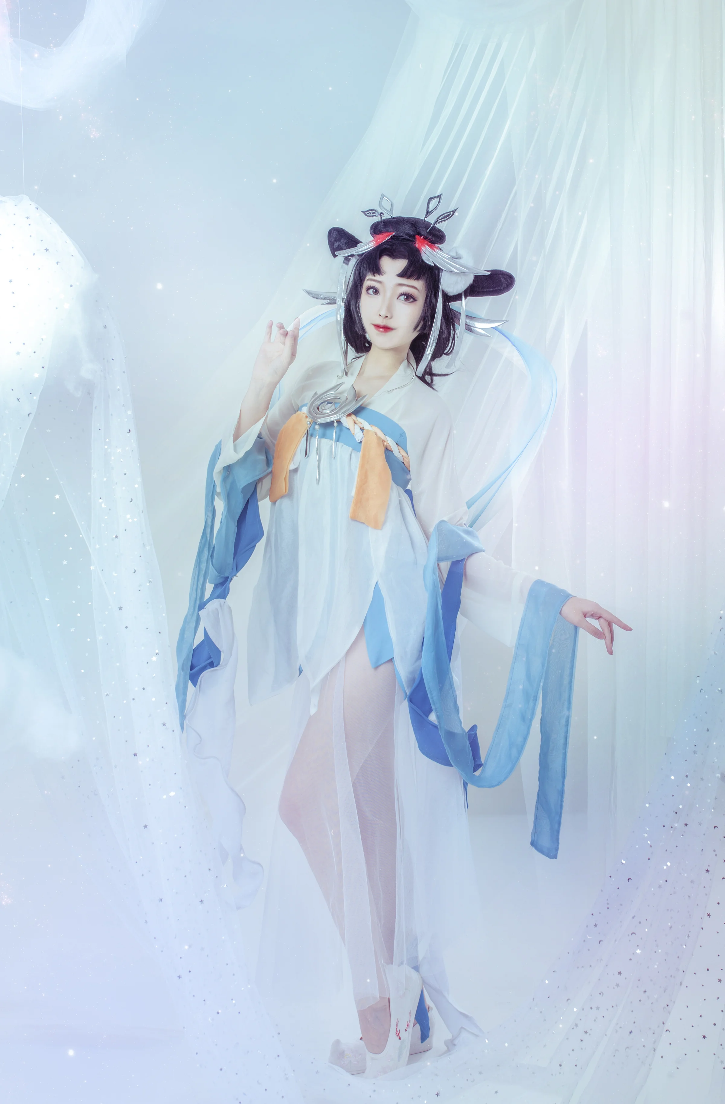 《王者荣耀》嫦娥如梦令COS写真
