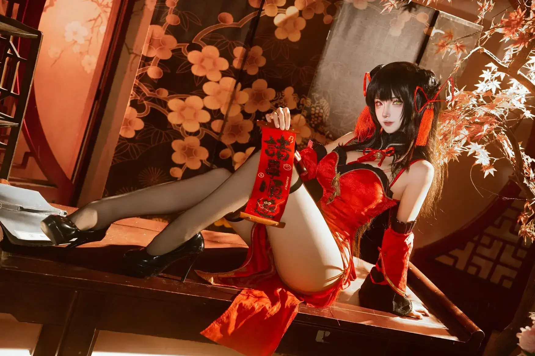 Seya-狮砸 – 2025年01月限定 狂三旗袍｜高清图片集