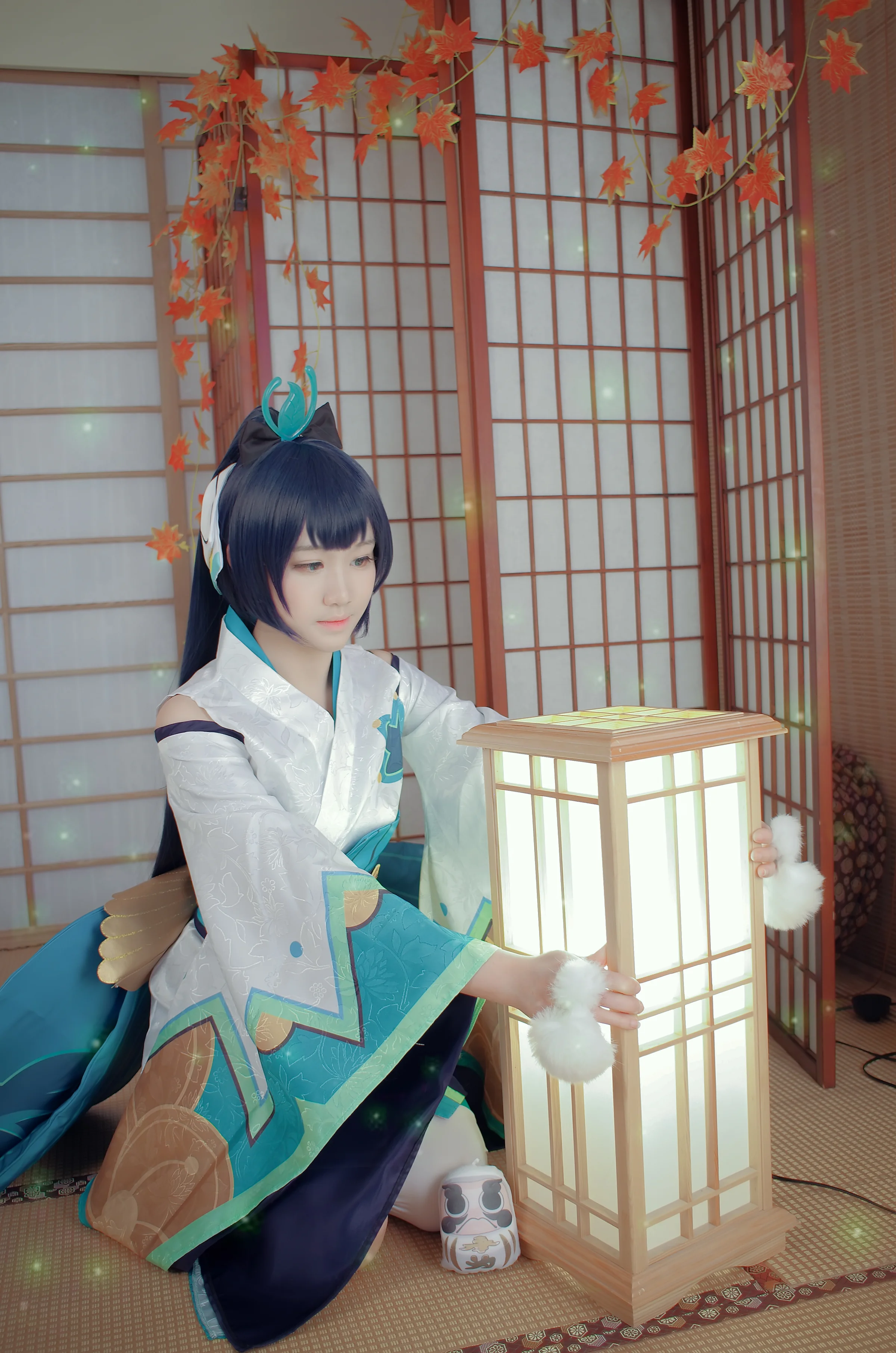 网易阴阳师 萤草未觉醒COS写真