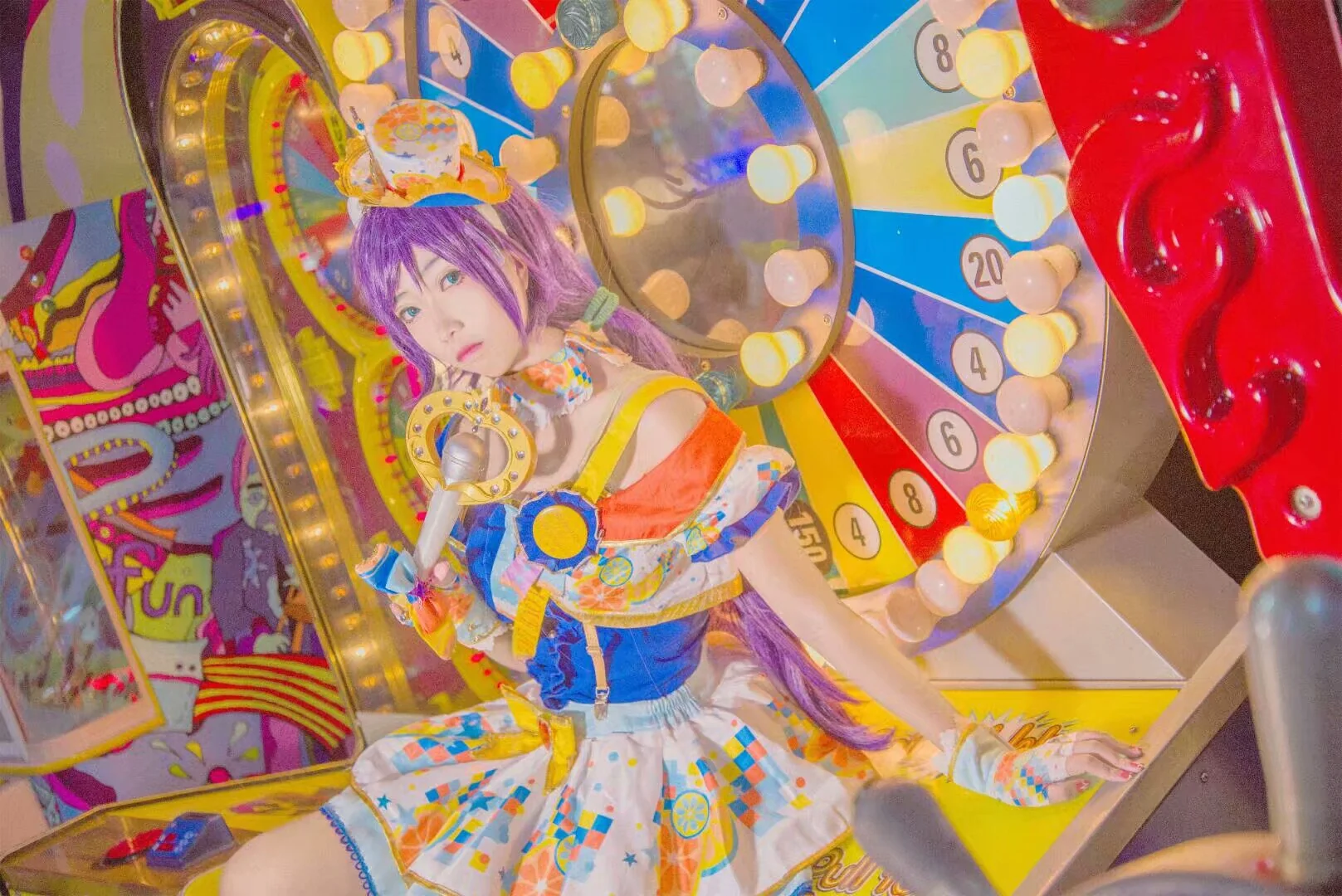 东条希COS写真 来和咱家一起成为偶像吧