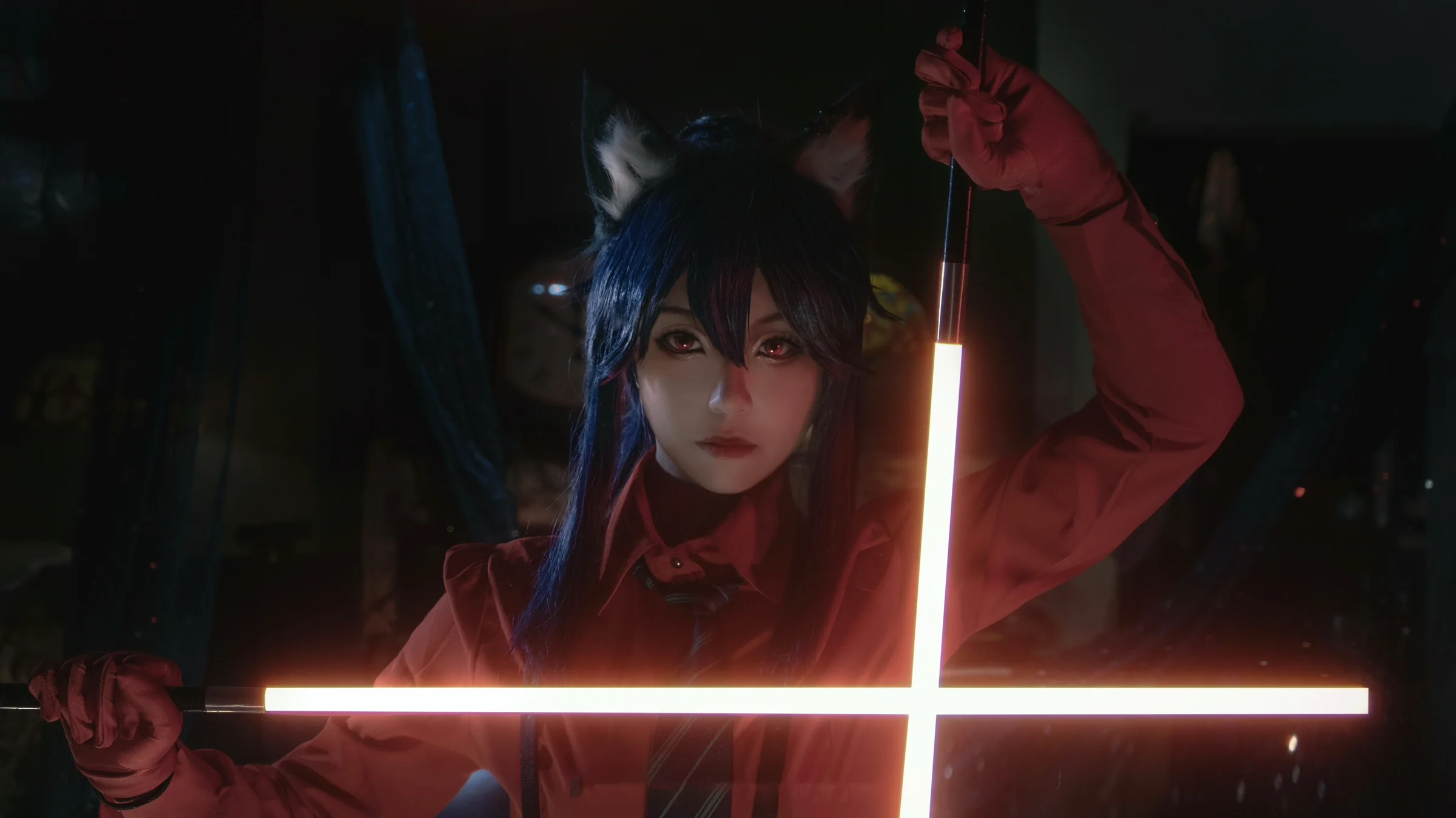 《明日方舟》德克萨斯COS写真