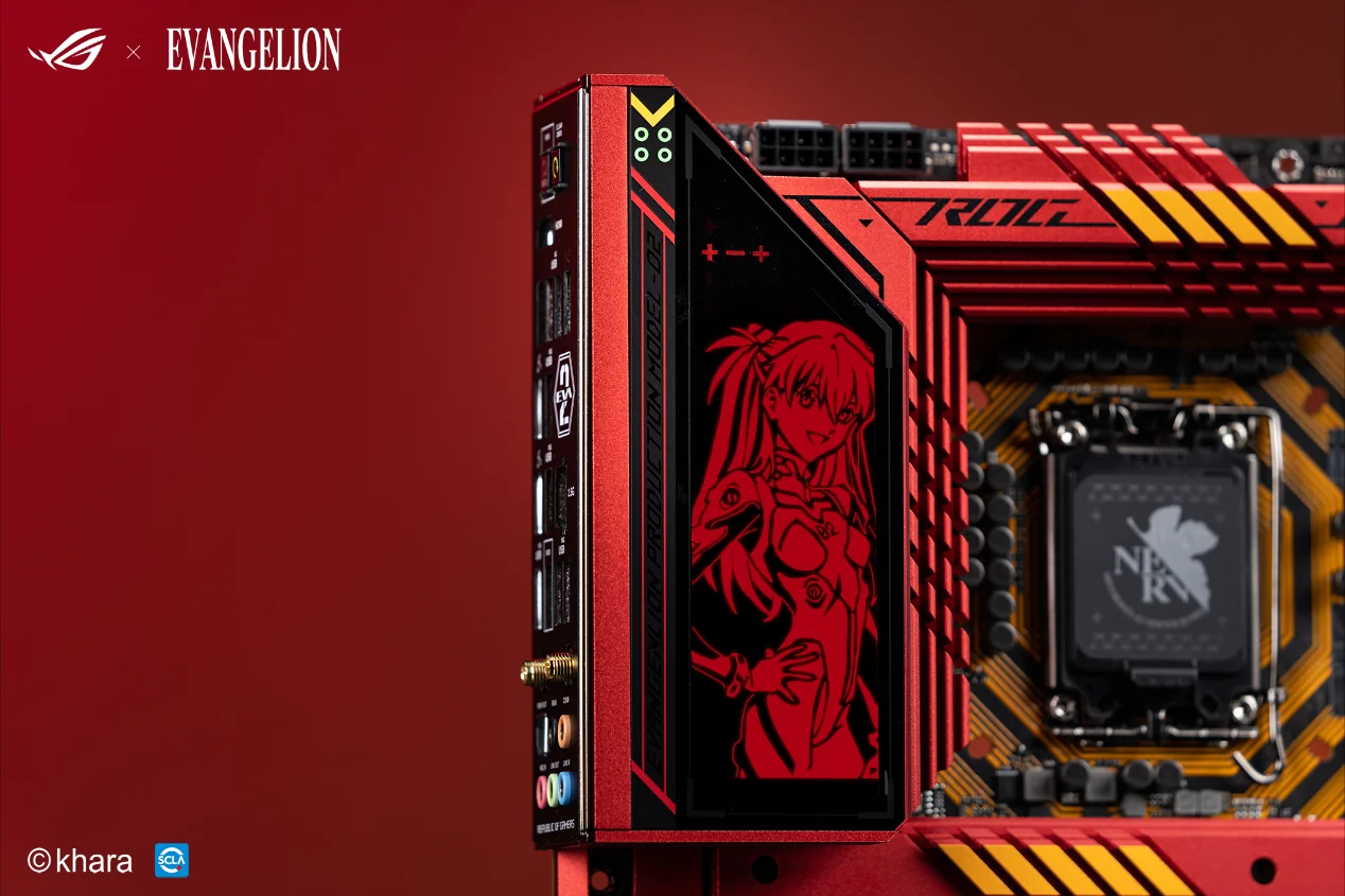 明日热爱 战意补完！ROG x EVA联名新品全网开售｜高清图片集