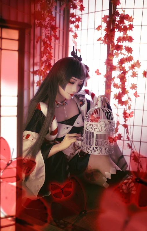 阴阳师手游 鬼女红叶COS写真