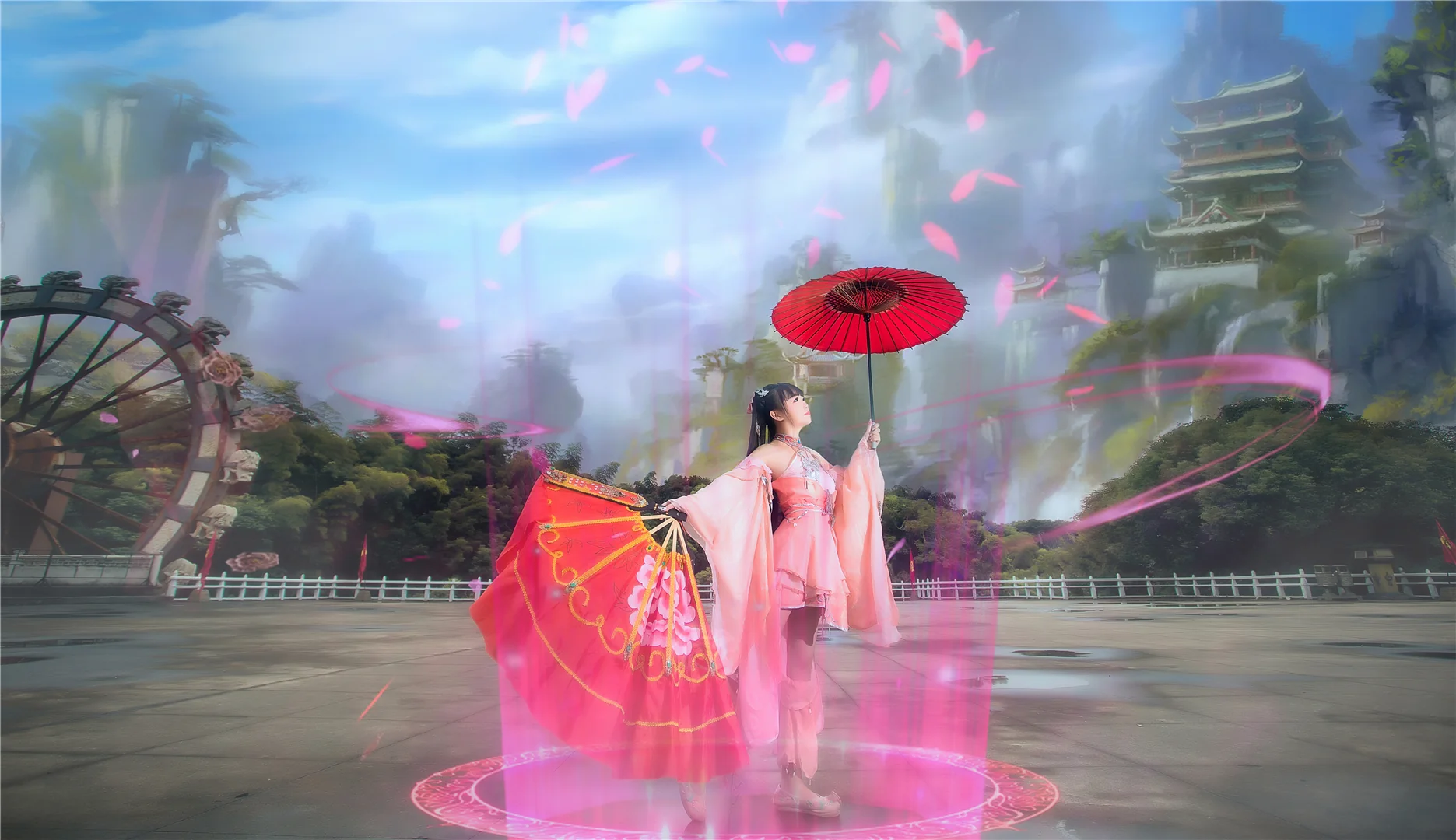 剑侠情缘网络版叁七秀萝莉COS写真