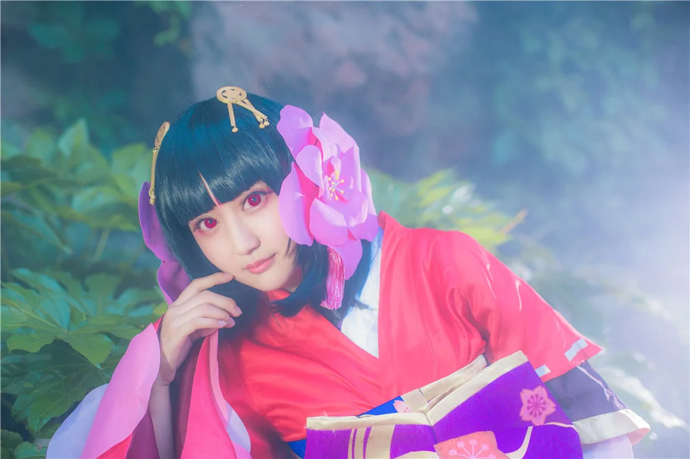 《阴阳师》 樱花妖 一个红眼病的小姐姐｜高清图片集