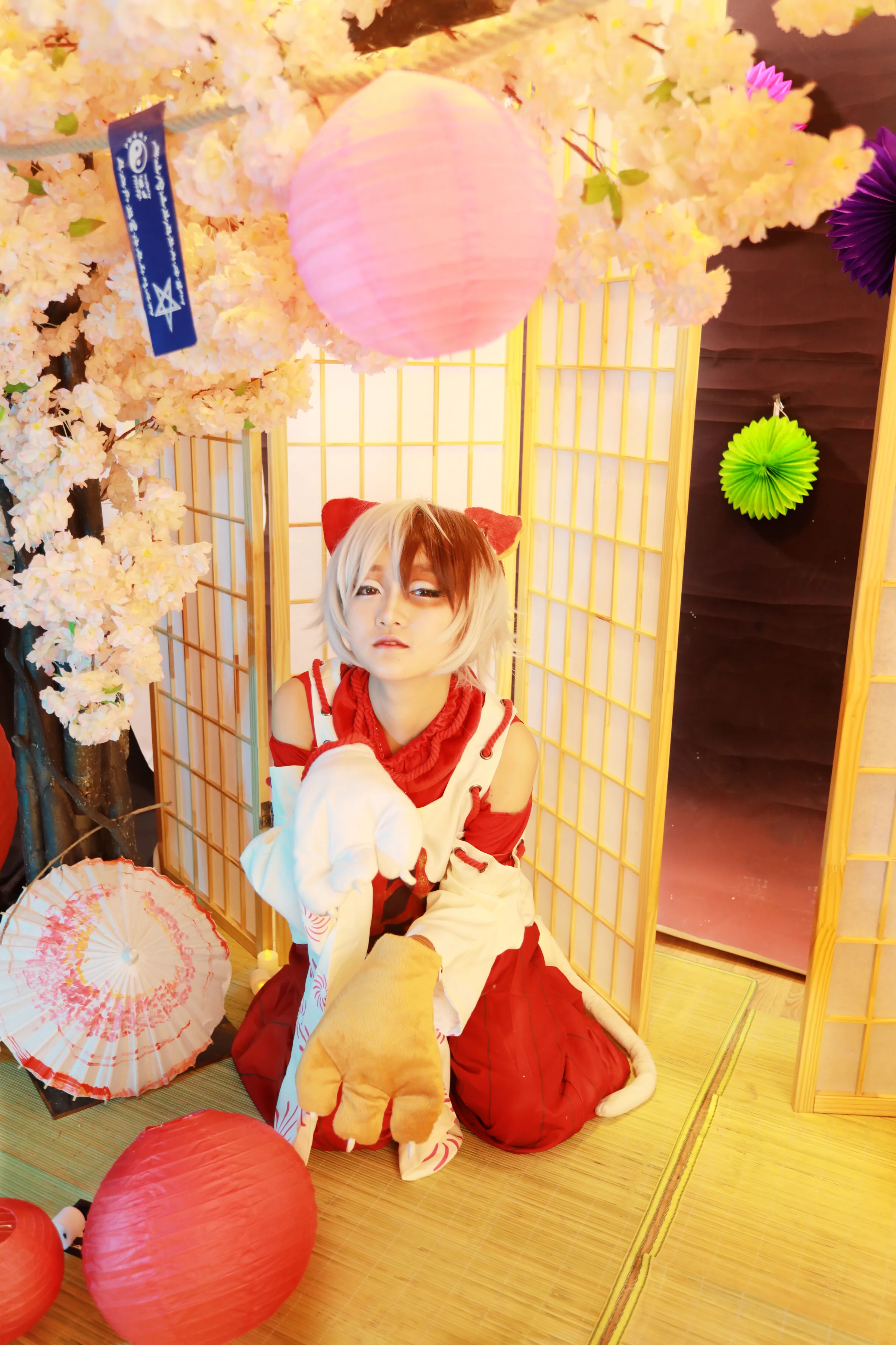 阴阳师招财猫（御魂）COS写真