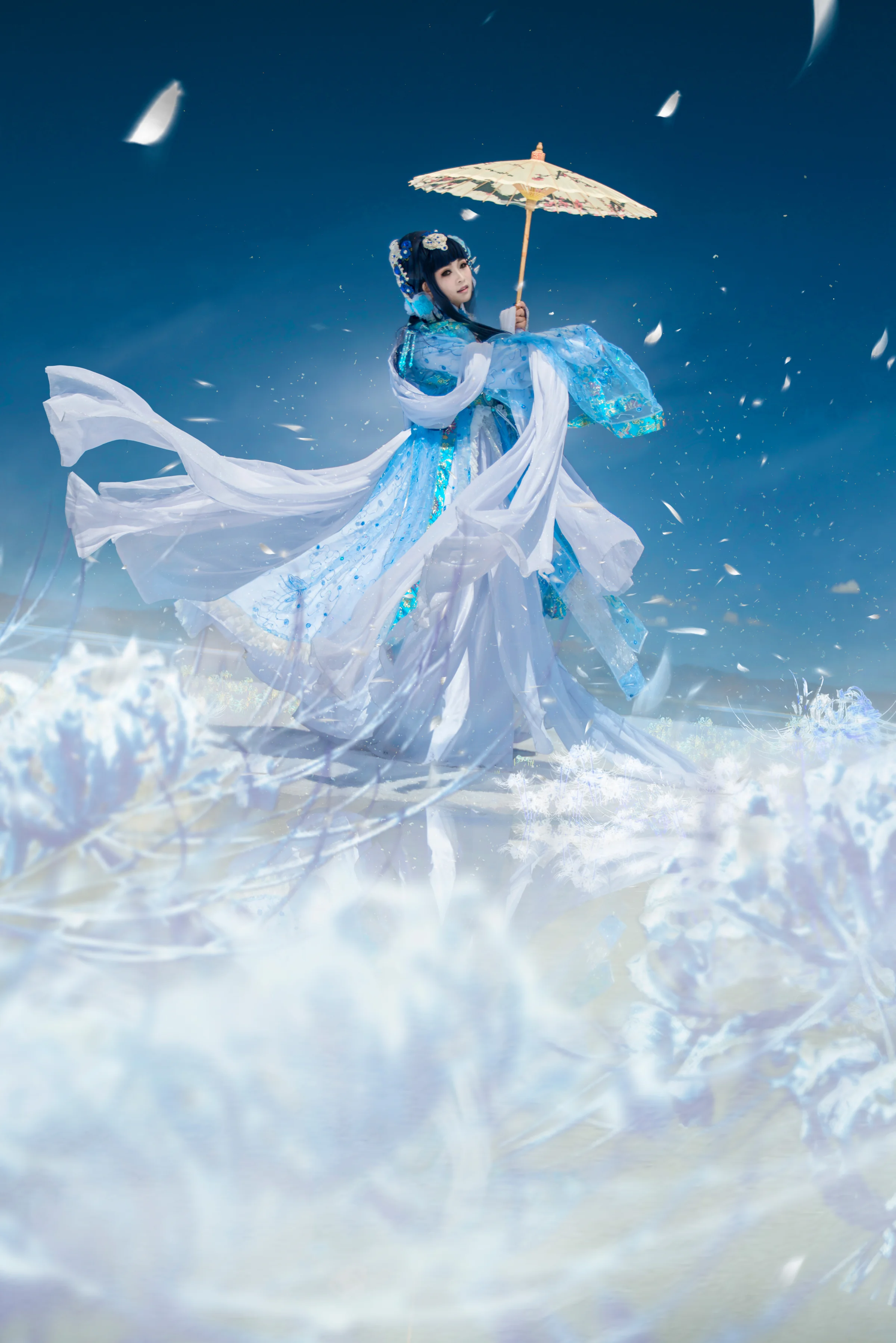 金光不布袋戏玲珑雪霏COS写真