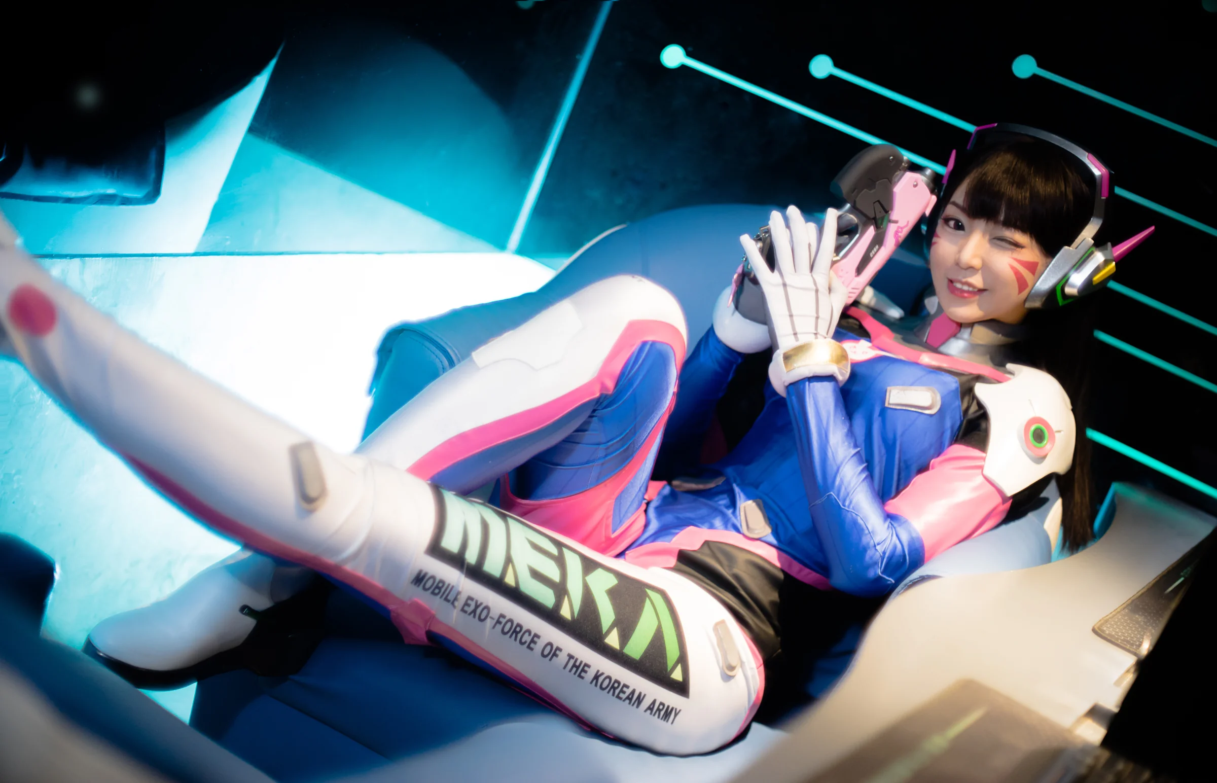 《守望先锋》D.VA COS写真