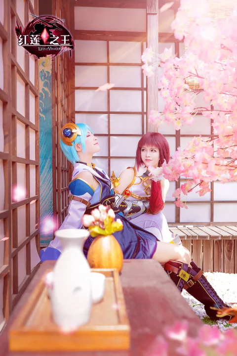 红莲之王 杜库斯/尼沙雅 COS写真