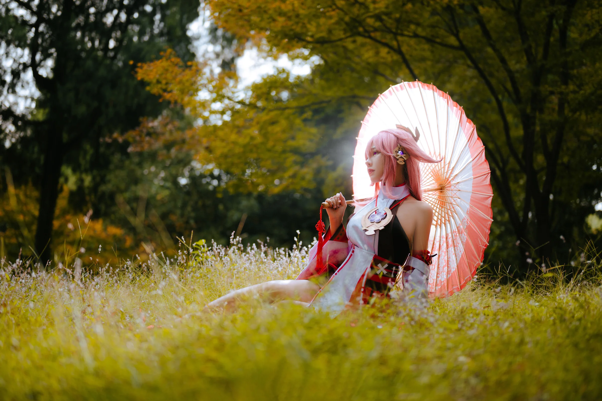 《原神》八重神子COS写真