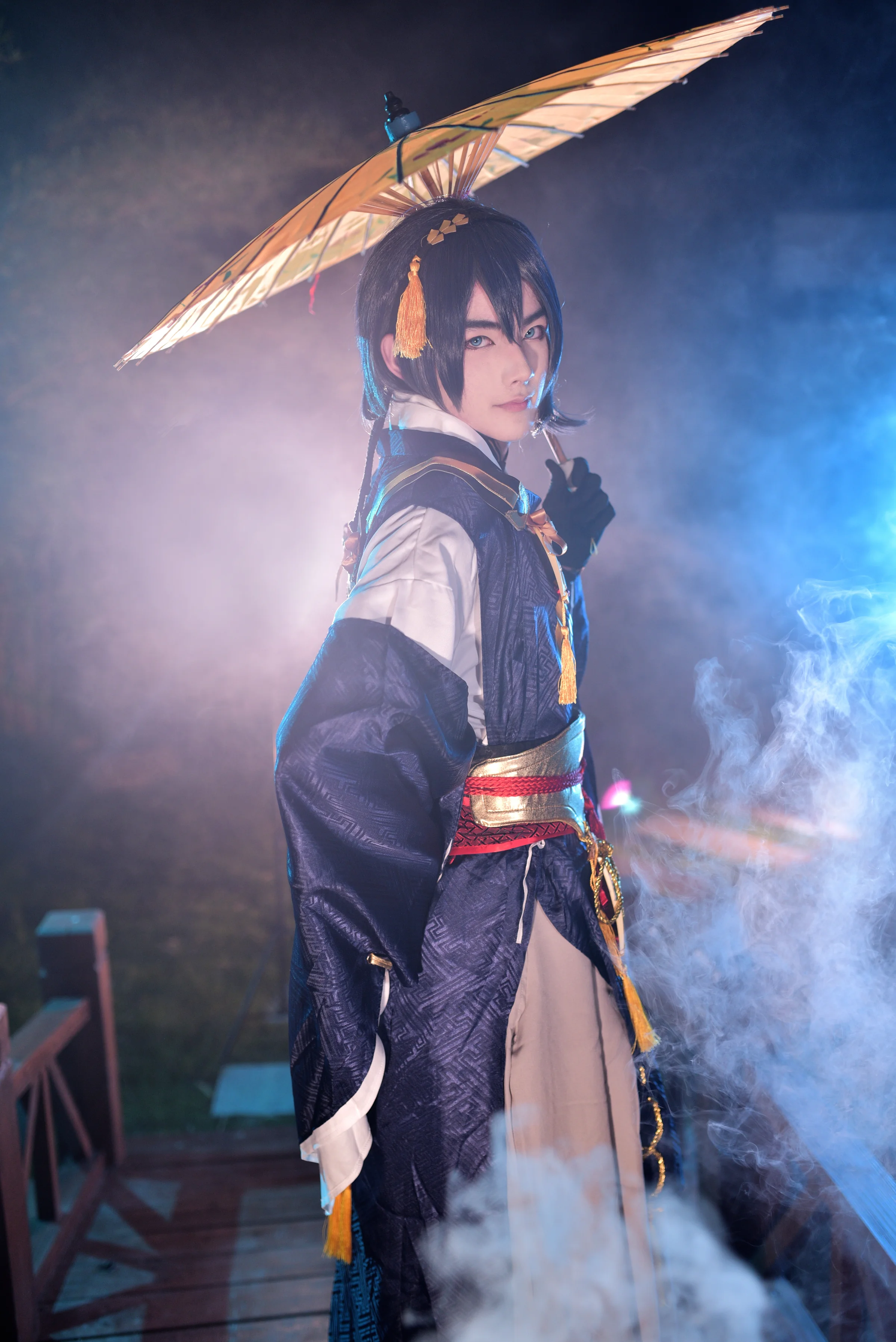 刀剑乱舞 三日月宗近COS写真