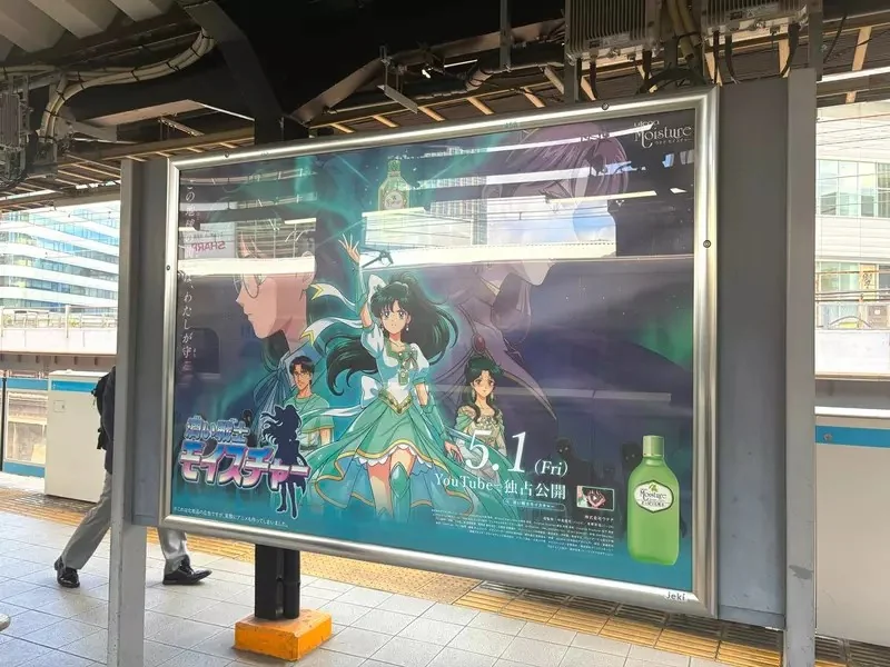 化妝品公司推出《仿美少女戰士ＡＩ廣告》引爆炎上迅速下架了｜高清图片集