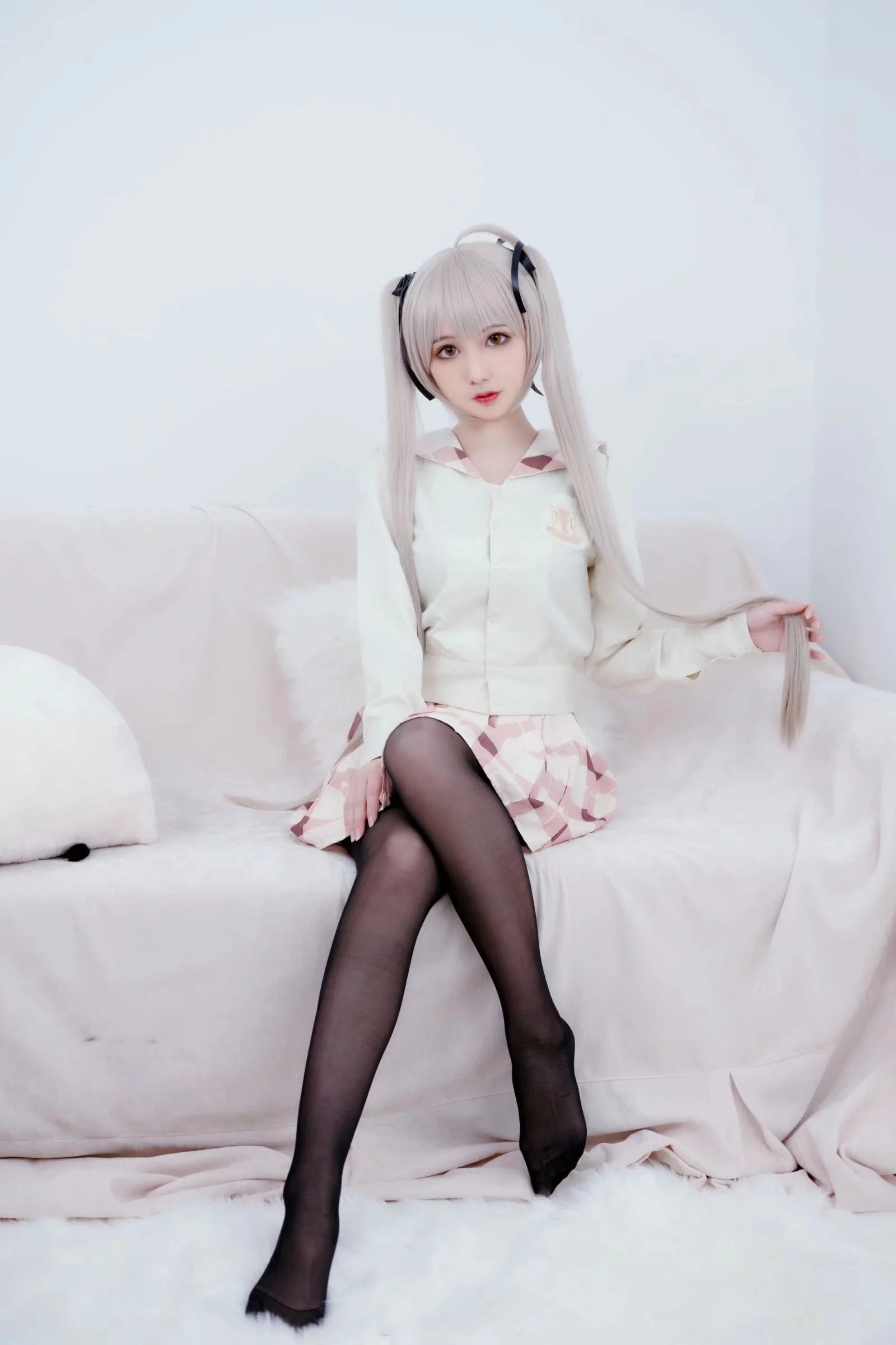 穹妹制服COS写真