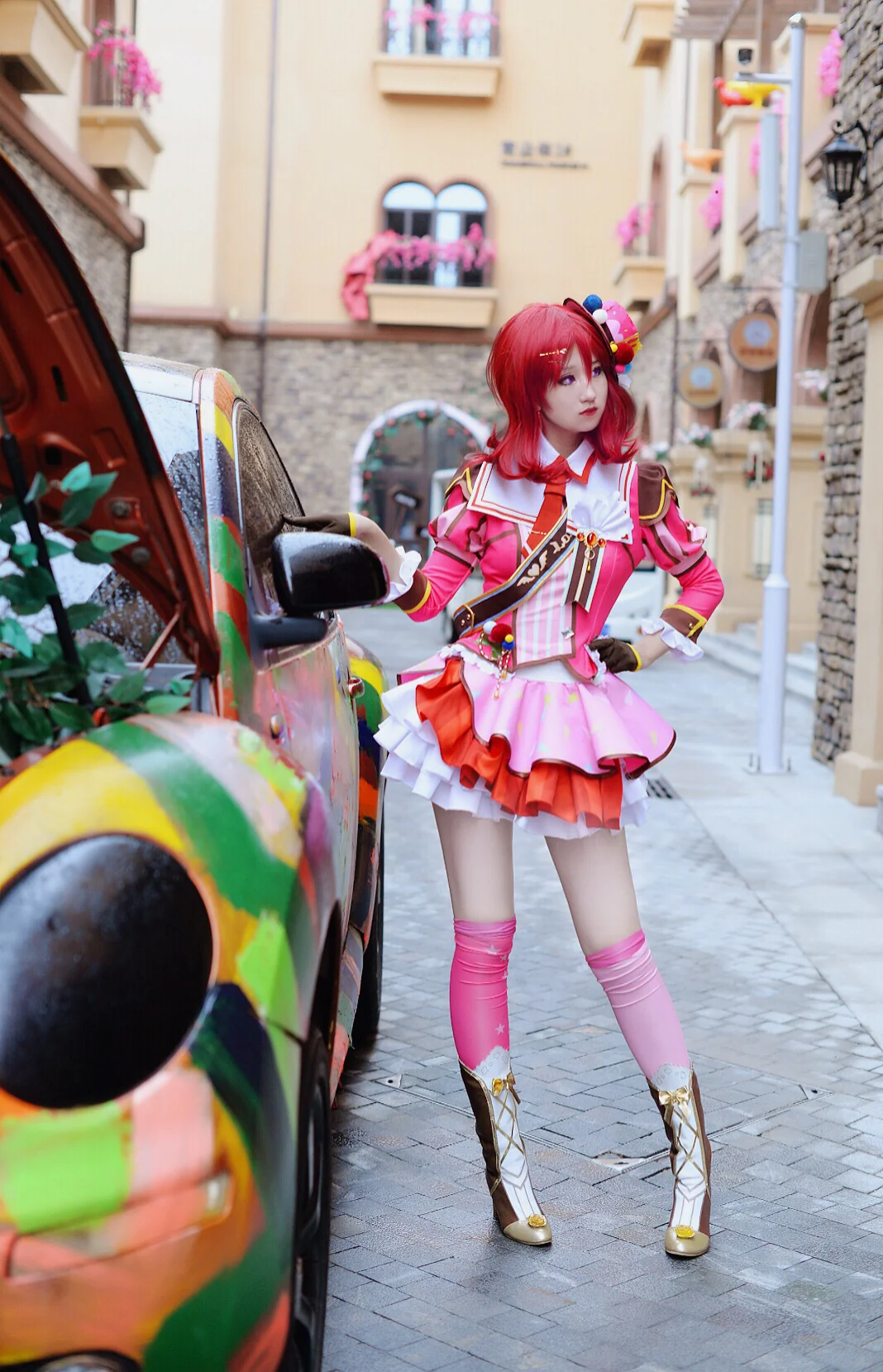 Love Live！西木野真姬冰激凌觉醒COS写真