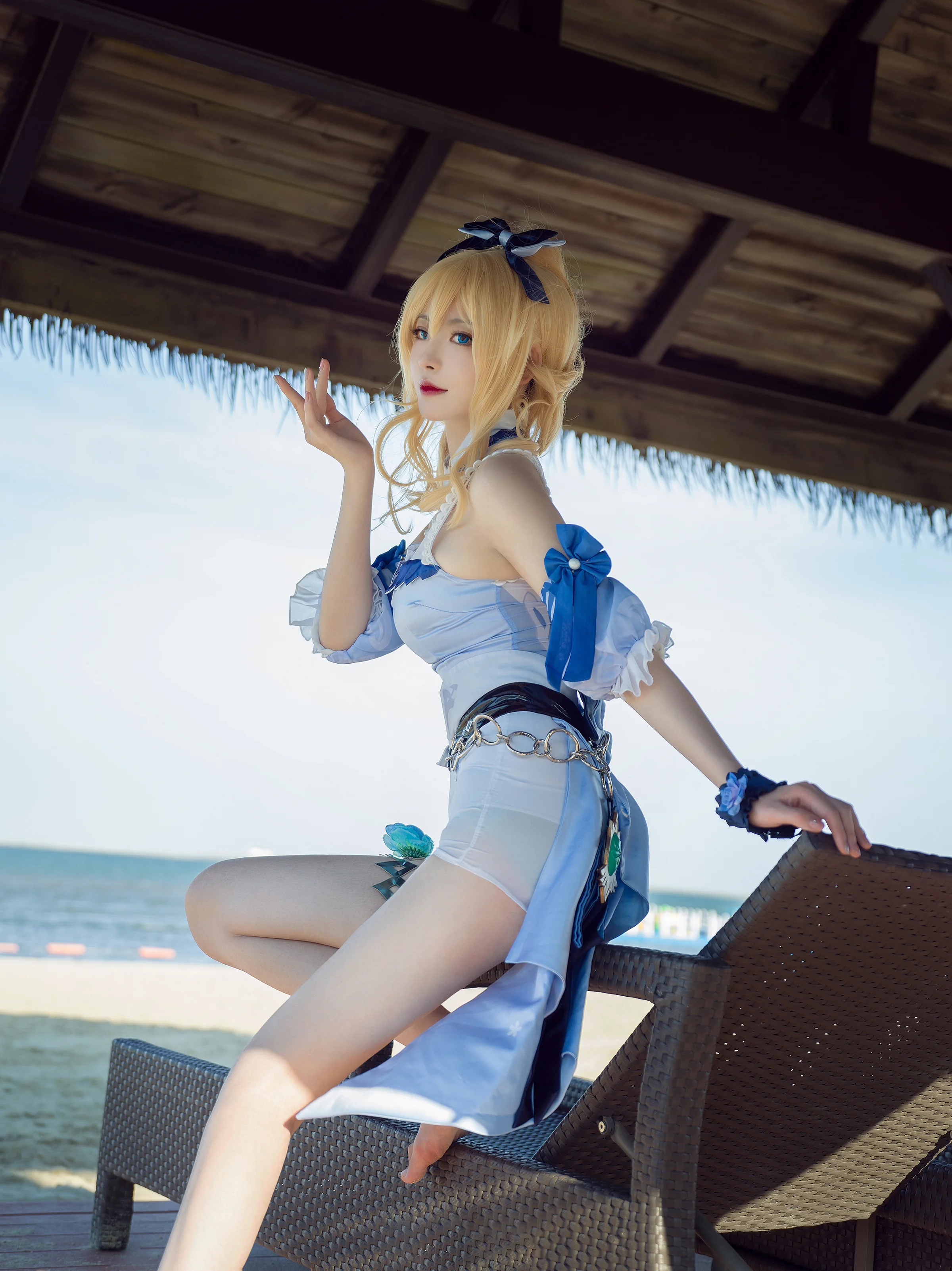 《原神》琴COS写真